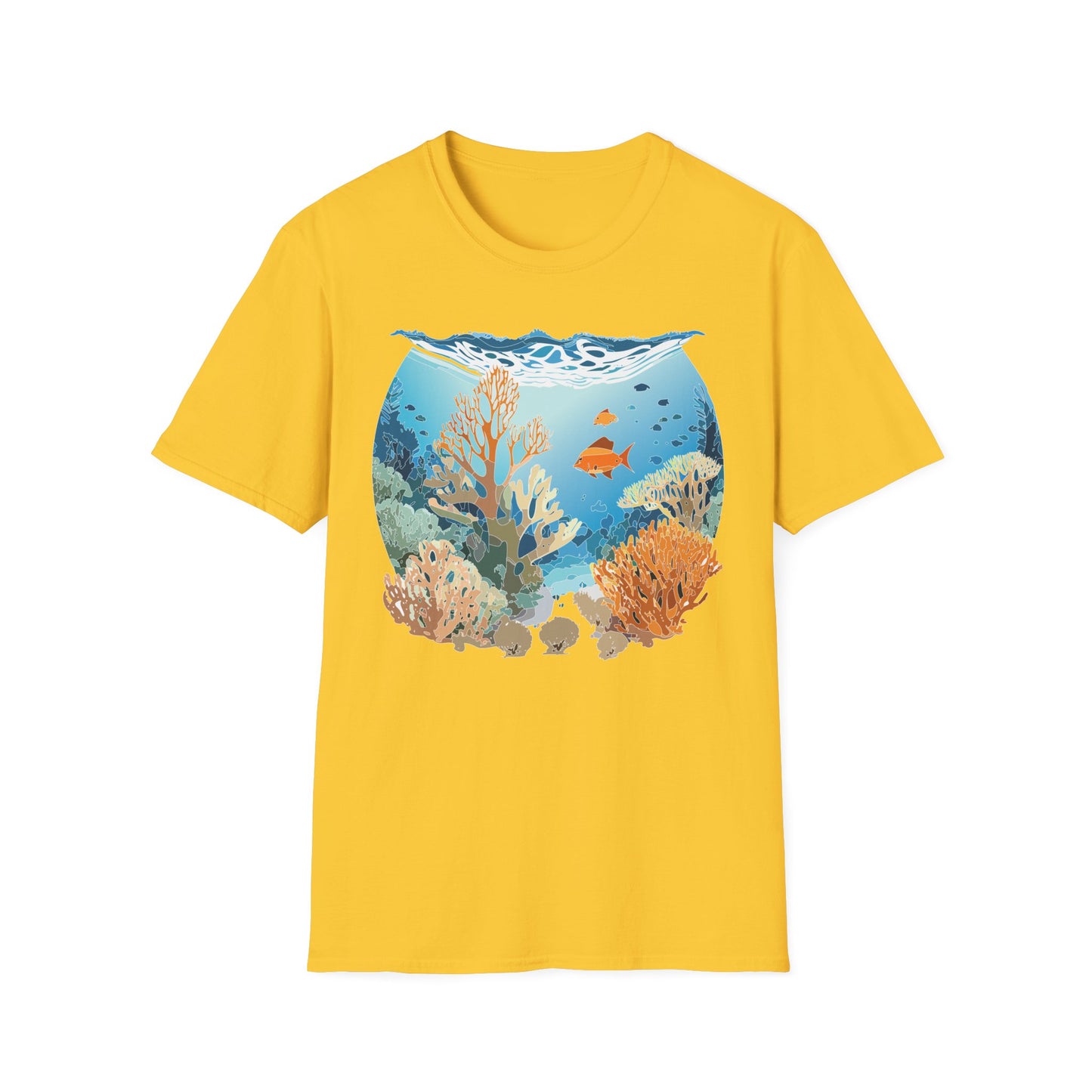 Ocean Tee Shirt, Ocean Shirt, Shirt with Ocean, U boat Tees, Shirt with U-Boat