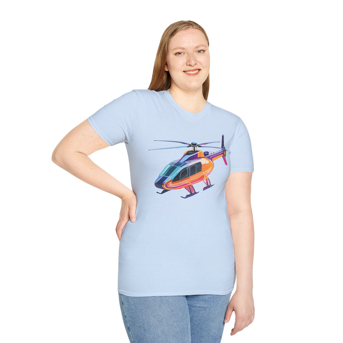 Chopper Shirt, Helicopter Shirt, Shirt with Helicopter, T Shirt with Chopper