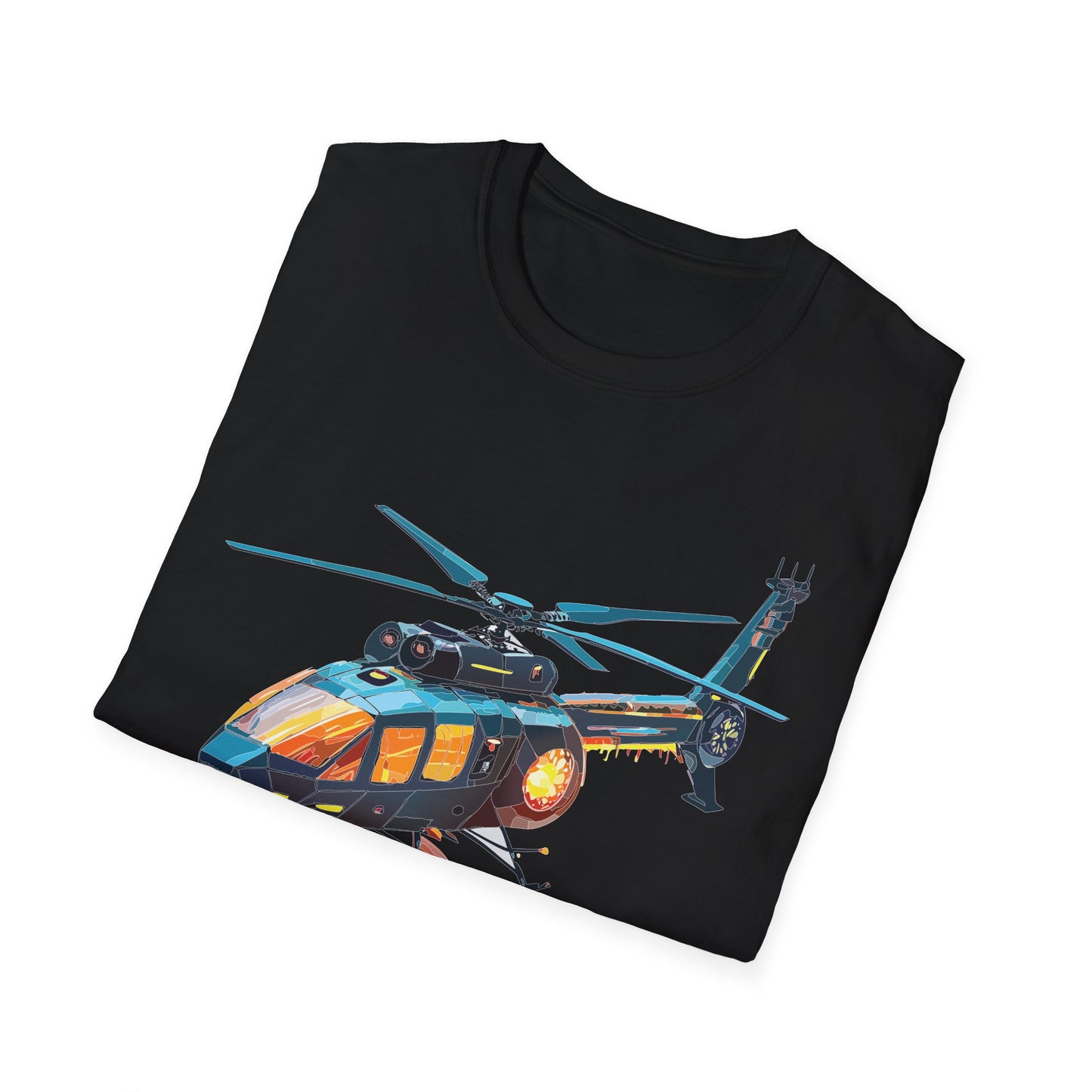 Chopper Shirt, Helicopter Shirt, Shirt with Helicopter, T Shirt with Chopper