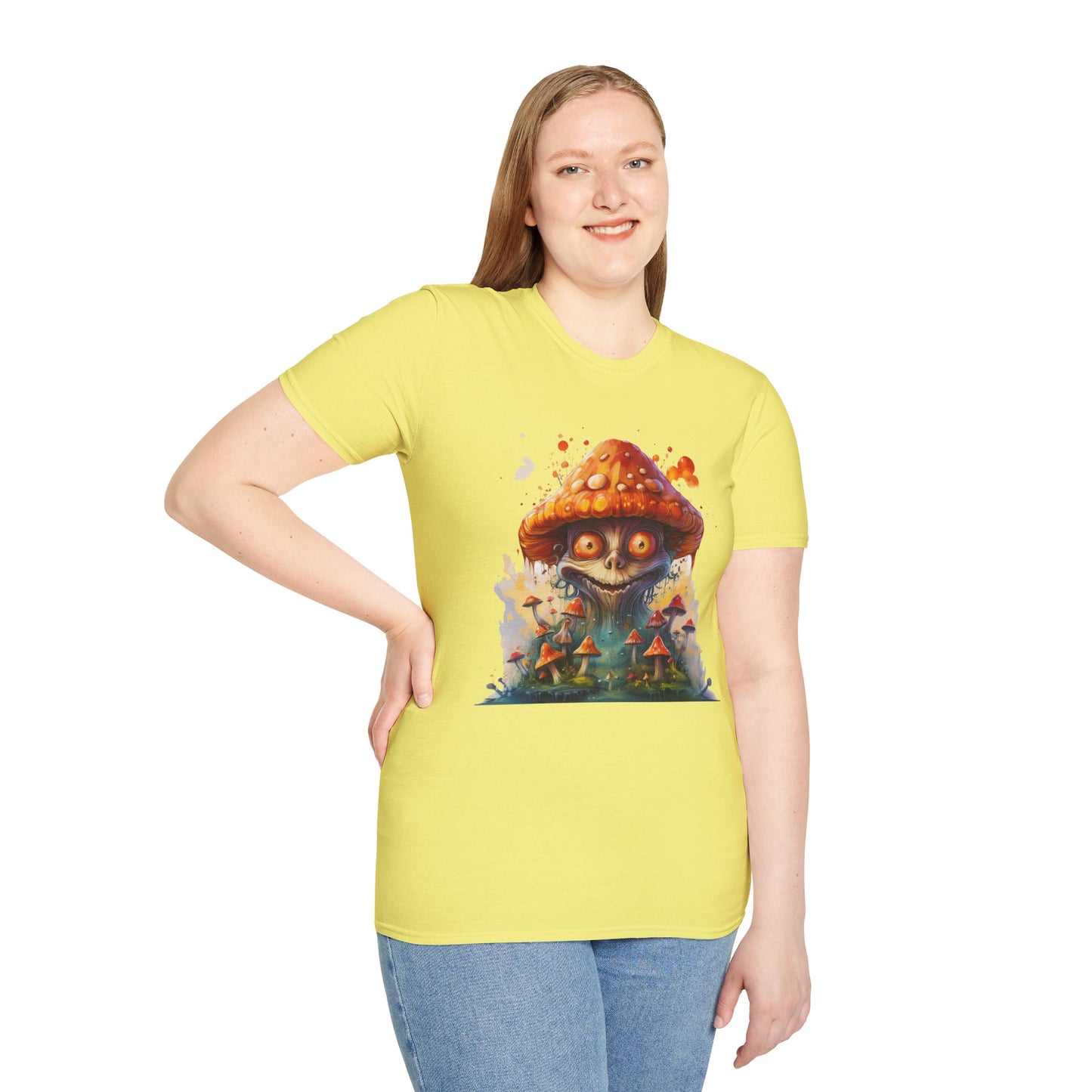 Mashroom Tee Shirt, Mashroom Shirt, Shirt with Funny Mashroom, Shirt with Fungus