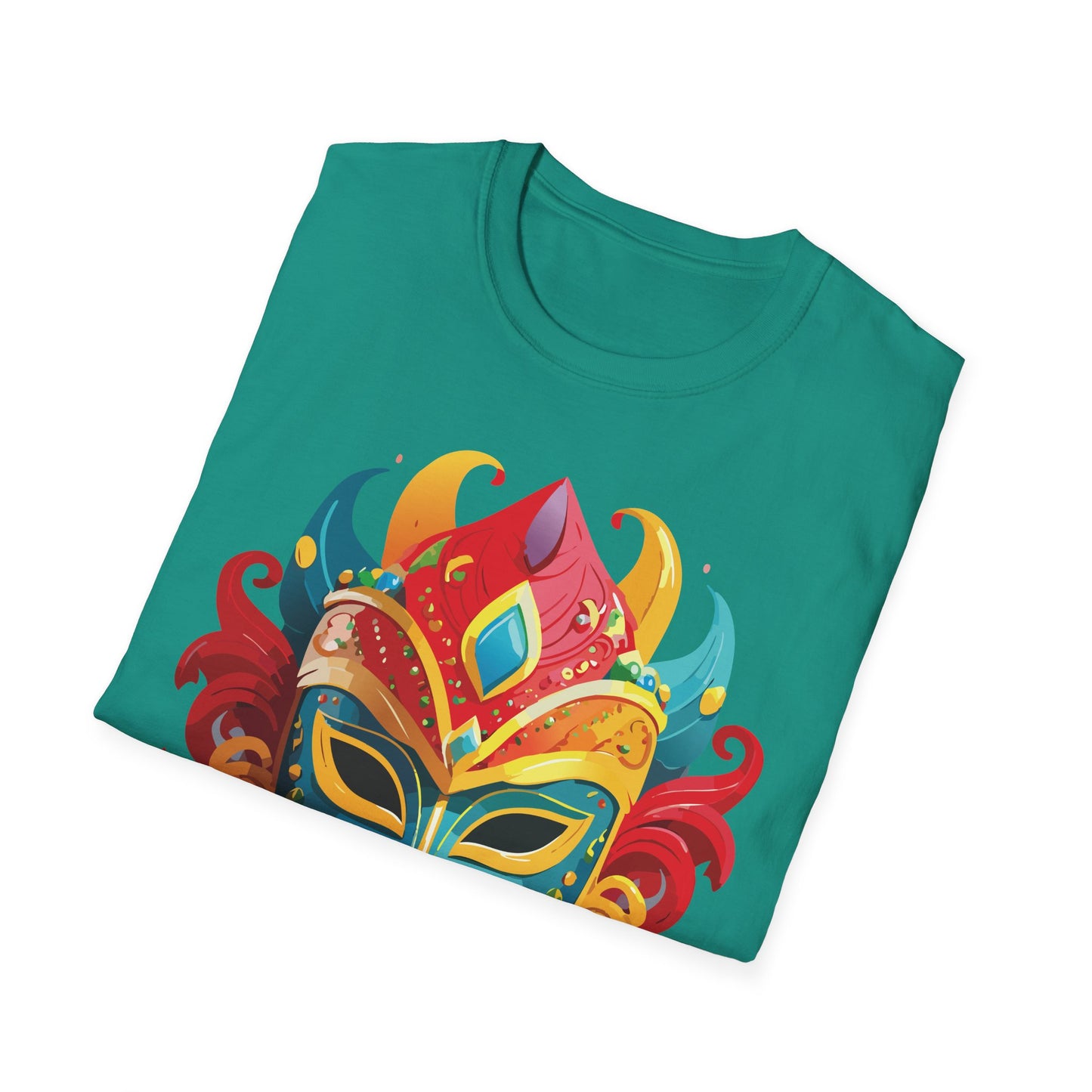 Mask Tee Shirt, Mask Shirt, Shirt with Mask, Masquerade Tees