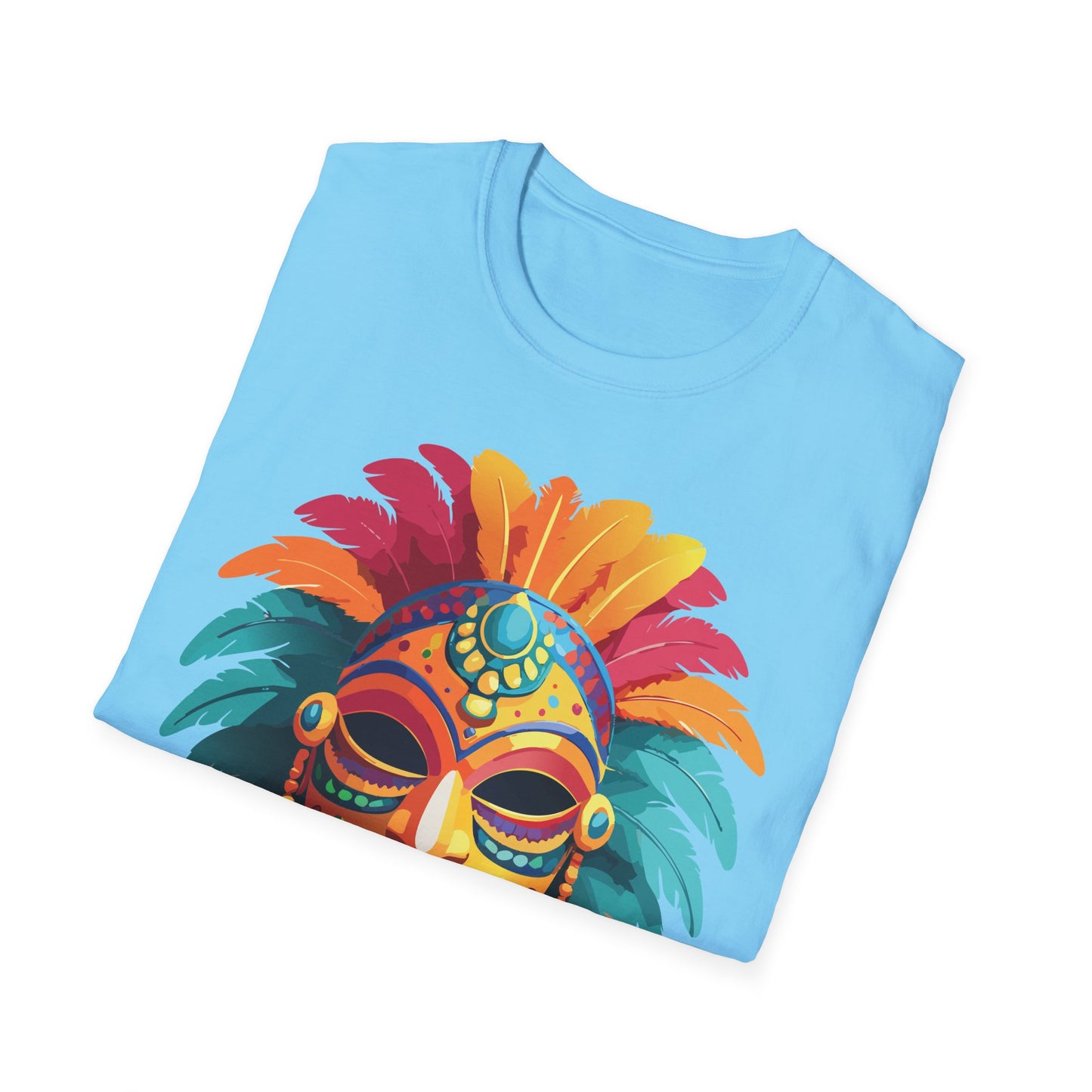 Mask Tee Shirt, Mask Shirt, Shirt with Mask, Masquerade Tees
