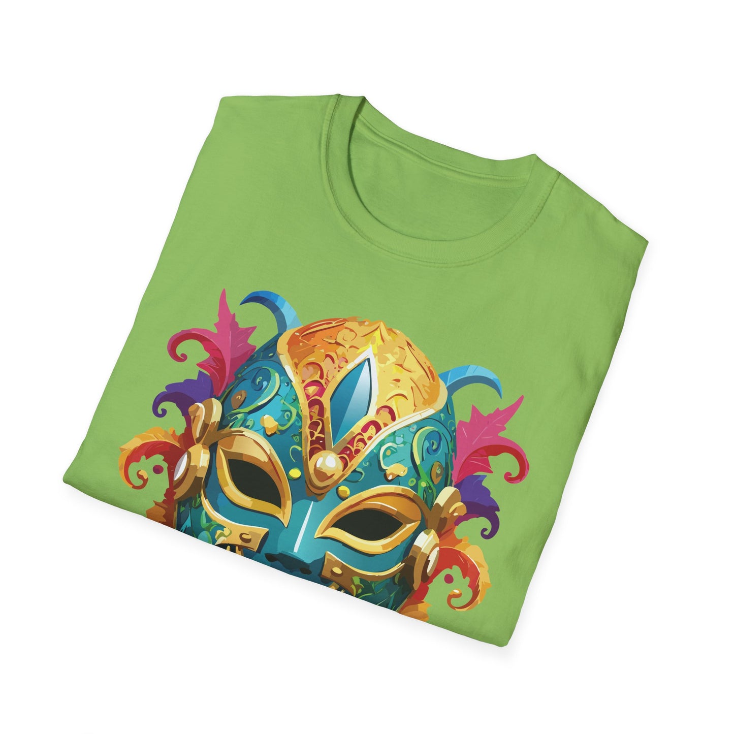 Mask Tee Shirt, Mask Shirt, Shirt with Mask, Masquerade Tees