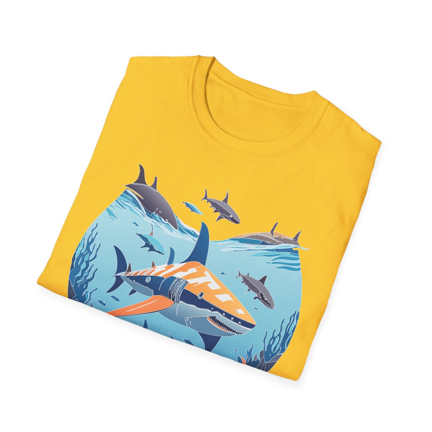 Ocean Tee Shirt, Ocean Shirt, Shirt with Ocean, U boat Tees, Shirt with U-Boat