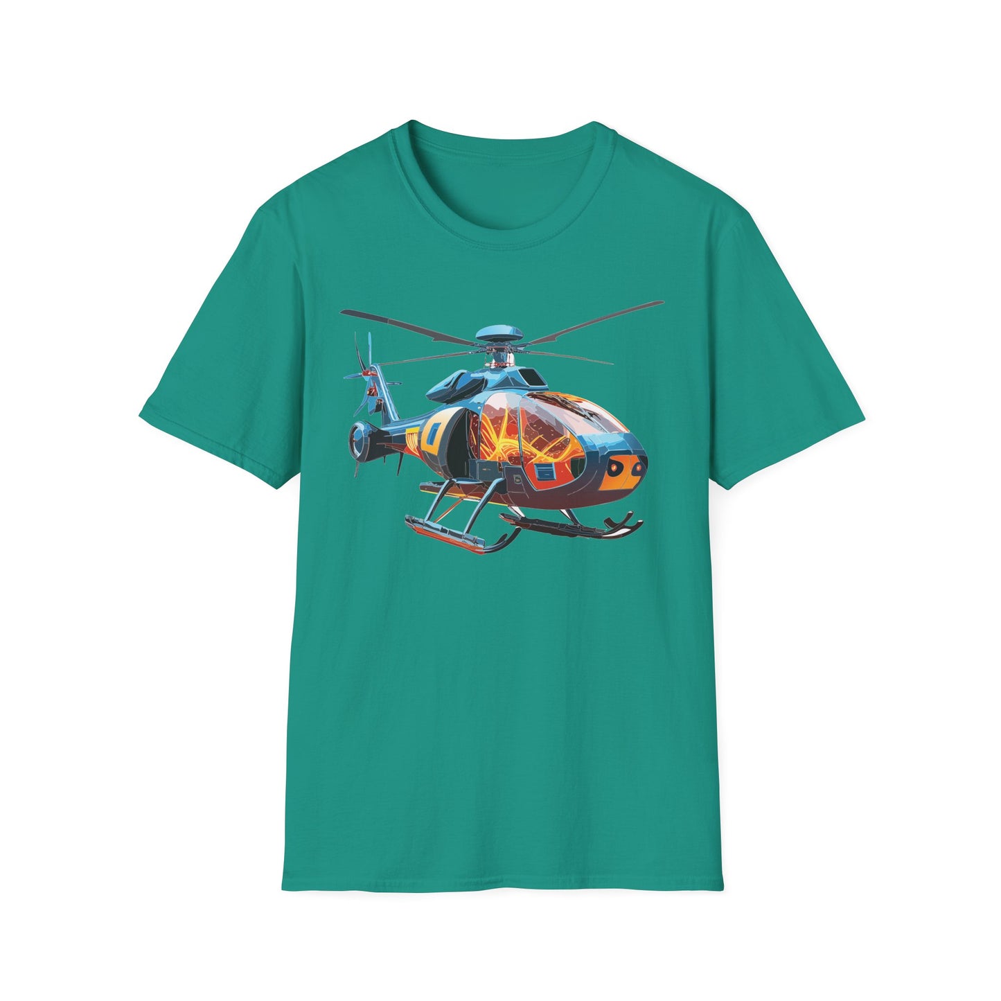 Chopper Shirt, Helicopter Shirt, Shirt with Helicopter, T Shirt with Chopper
