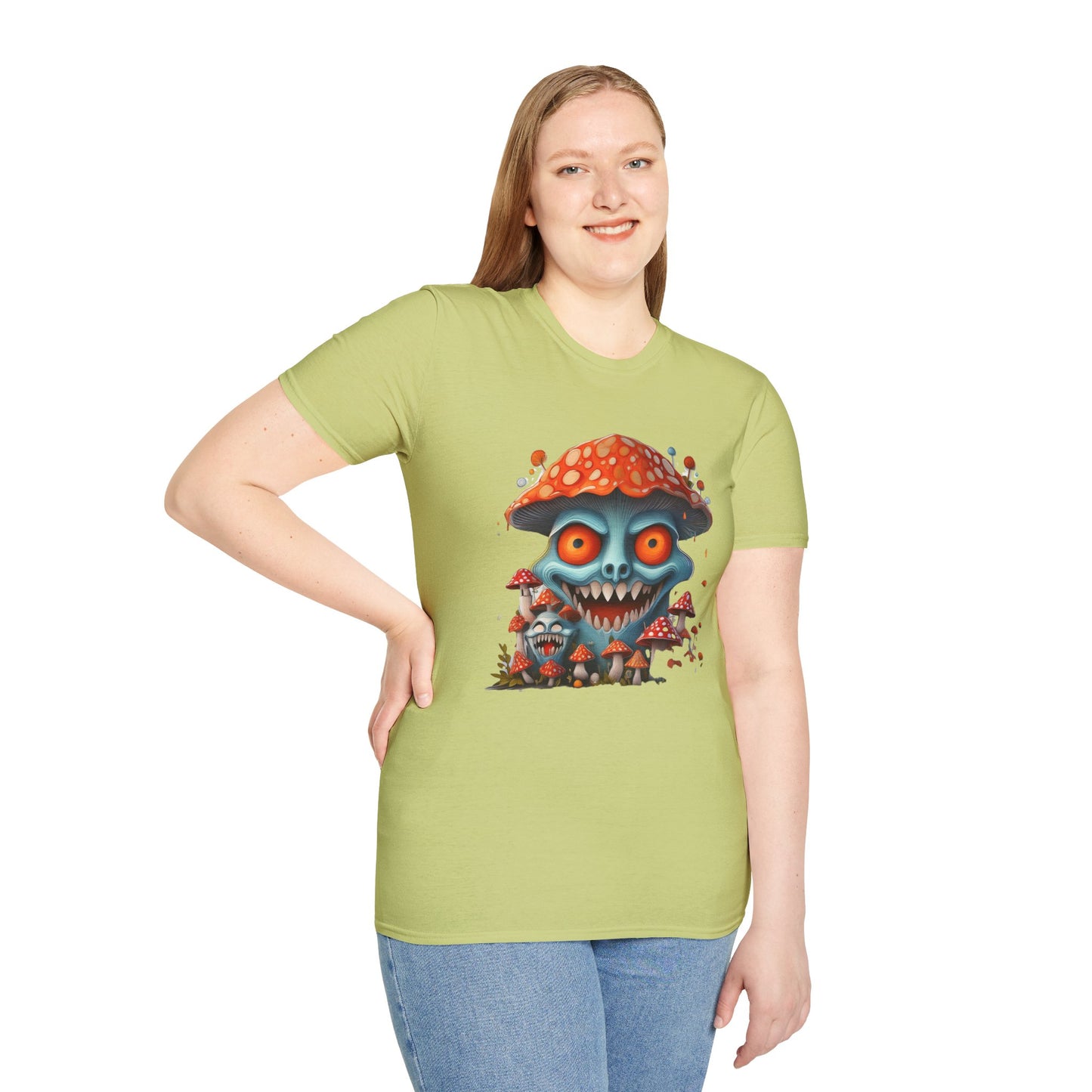 Mashroom Tee Shirt, Mashroom Shirt, Shirt with Funny Mashroom, Shirt with Fungus