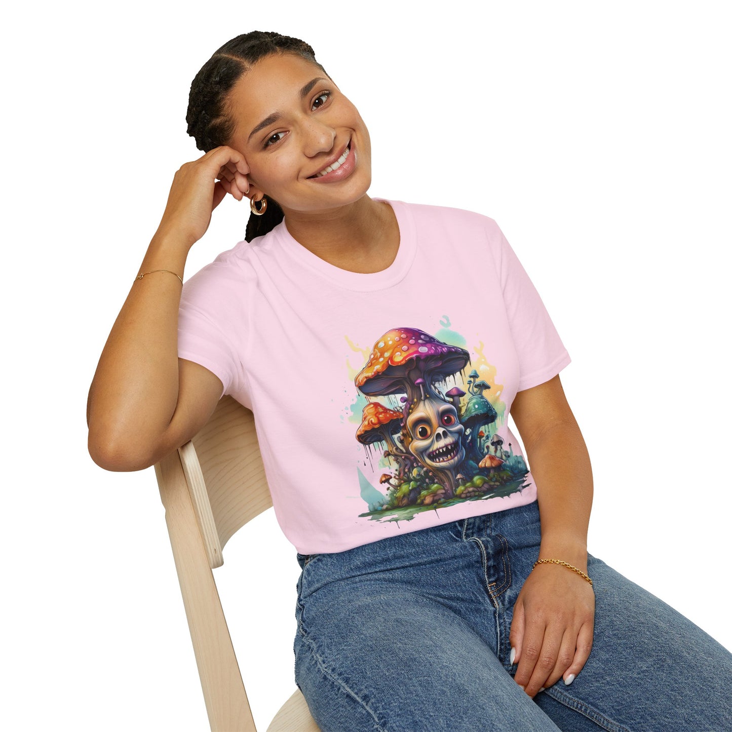 Mashroom Tee Shirt, Mashroom Shirt, Shirt with Funny Mashroom, Shirt with Fungus