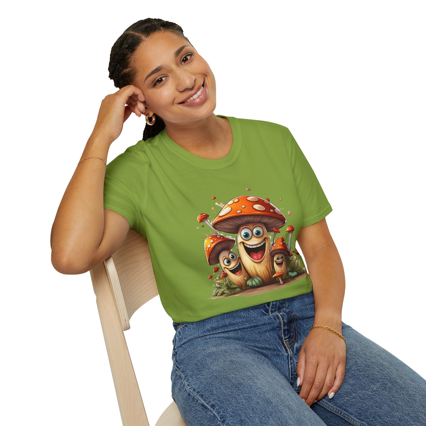 Mashroom Tee Shirt, Mashroom Shirt, Shirt with Funny Mashroom, Shirt with Fungus