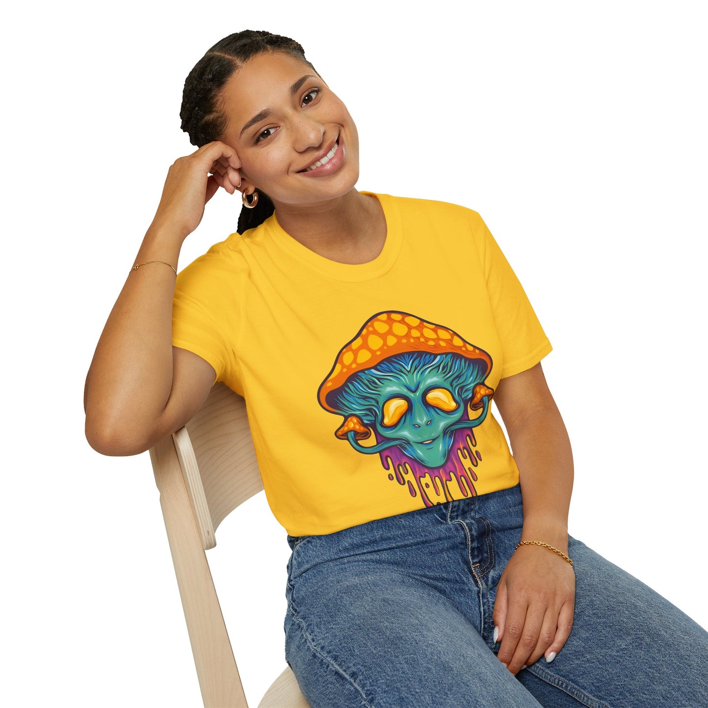 Mashroom Tee Shirt, Mashroom Shirt, Shirt with Funny Mashroom, Shirt with Fungus