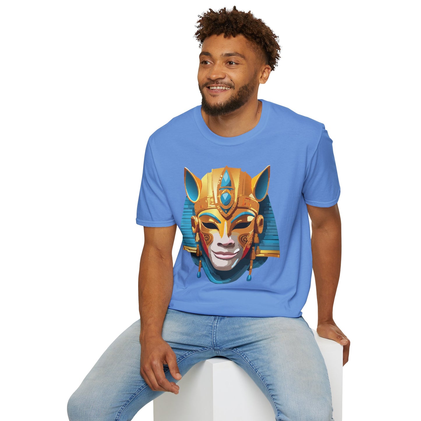 Mask Tee Shirt, Mask Shirt, Shirt with Mask, Masquerade Tees