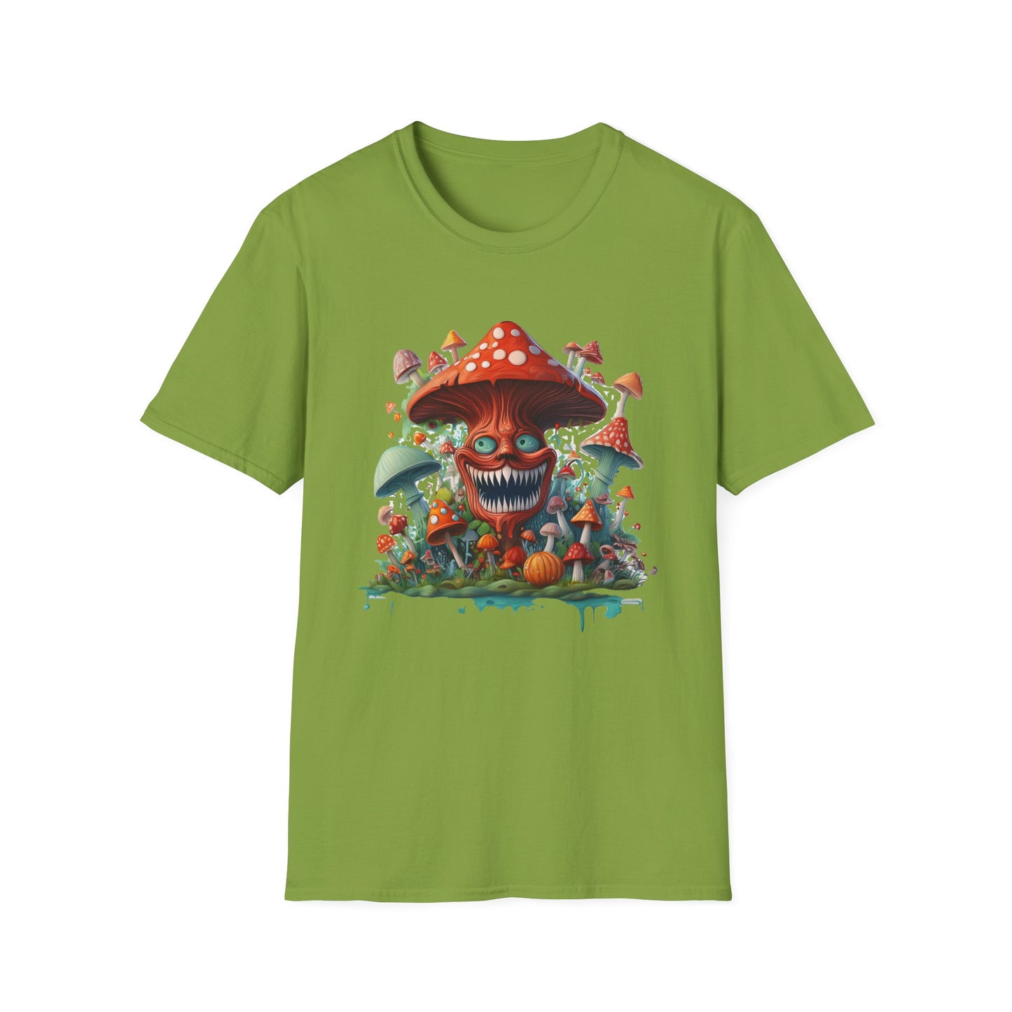 Mashroom Tee Shirt, Mashroom Shirt, Shirt with Funny Mashroom, Shirt with Fungus