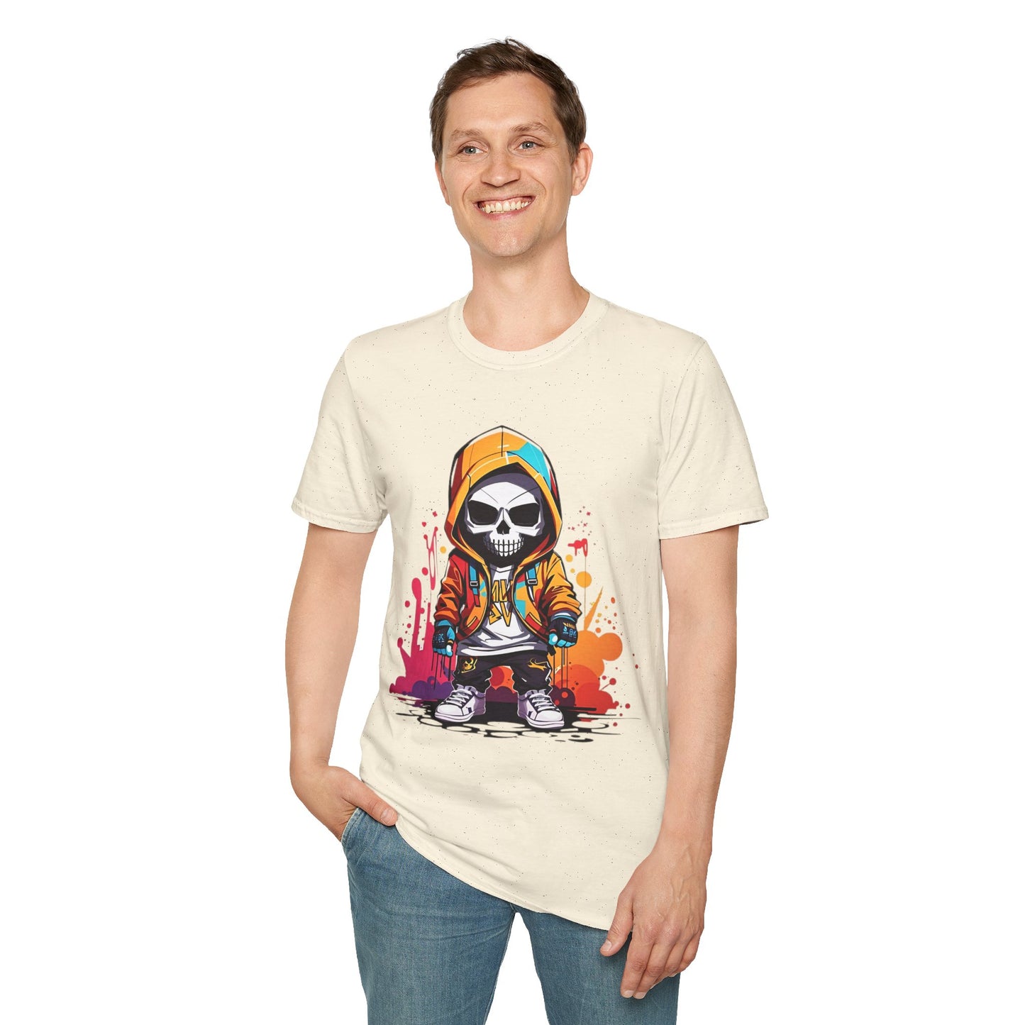 Skull Tee Shirt, Skeleton Shirt, Shirt with Skull, Shirt with Skeleton