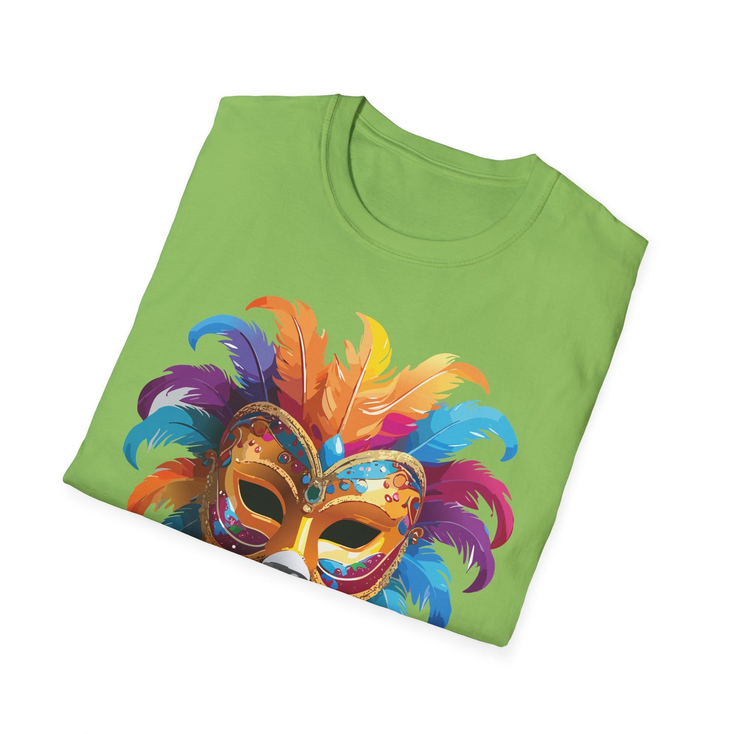 Mask Tee Shirt, Mask Shirt, Shirt with Mask, Masquerade Tees