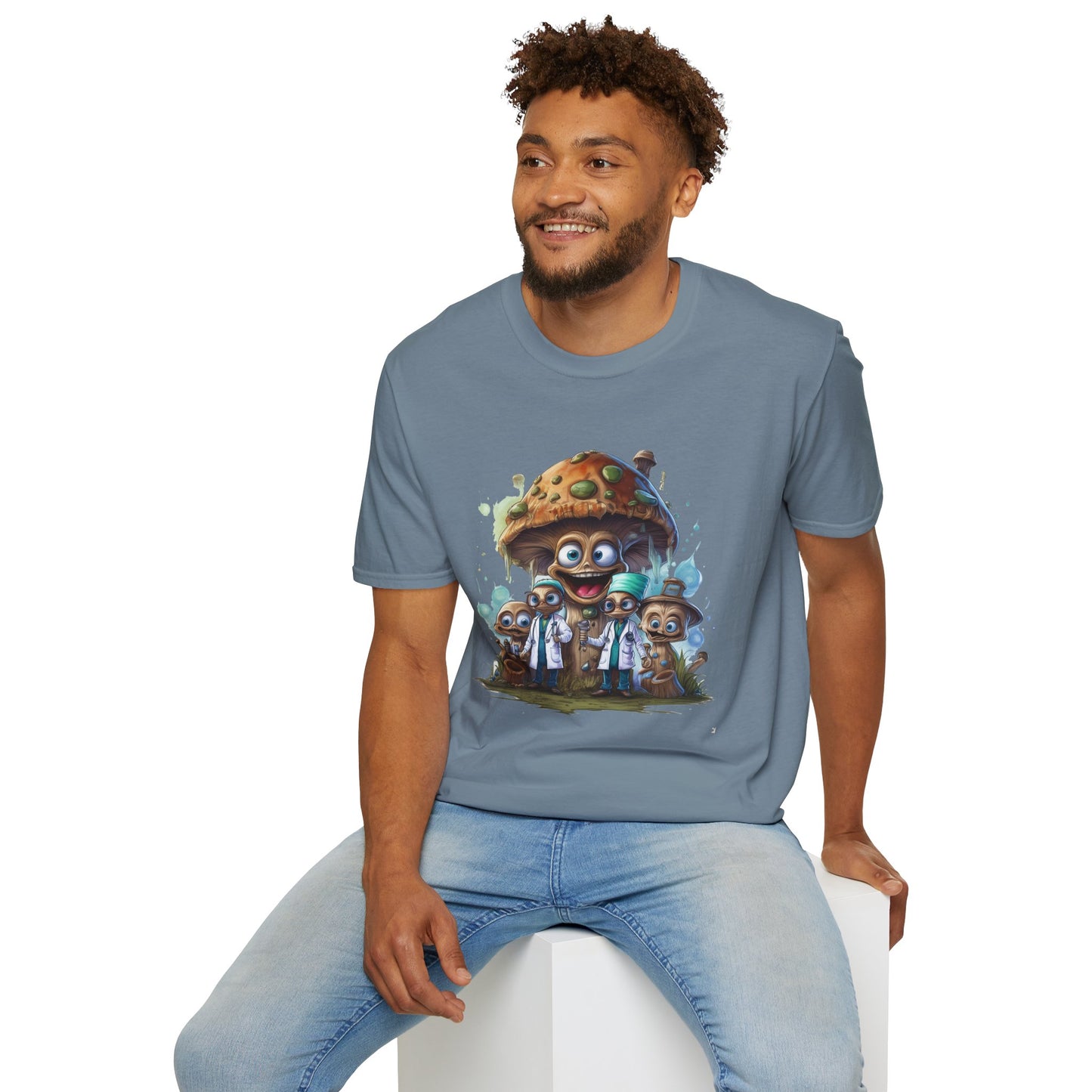 Mashroom Tee Shirt, Mashroom Shirt, Shirt with Funny Mashroom, Shirt with Fungus