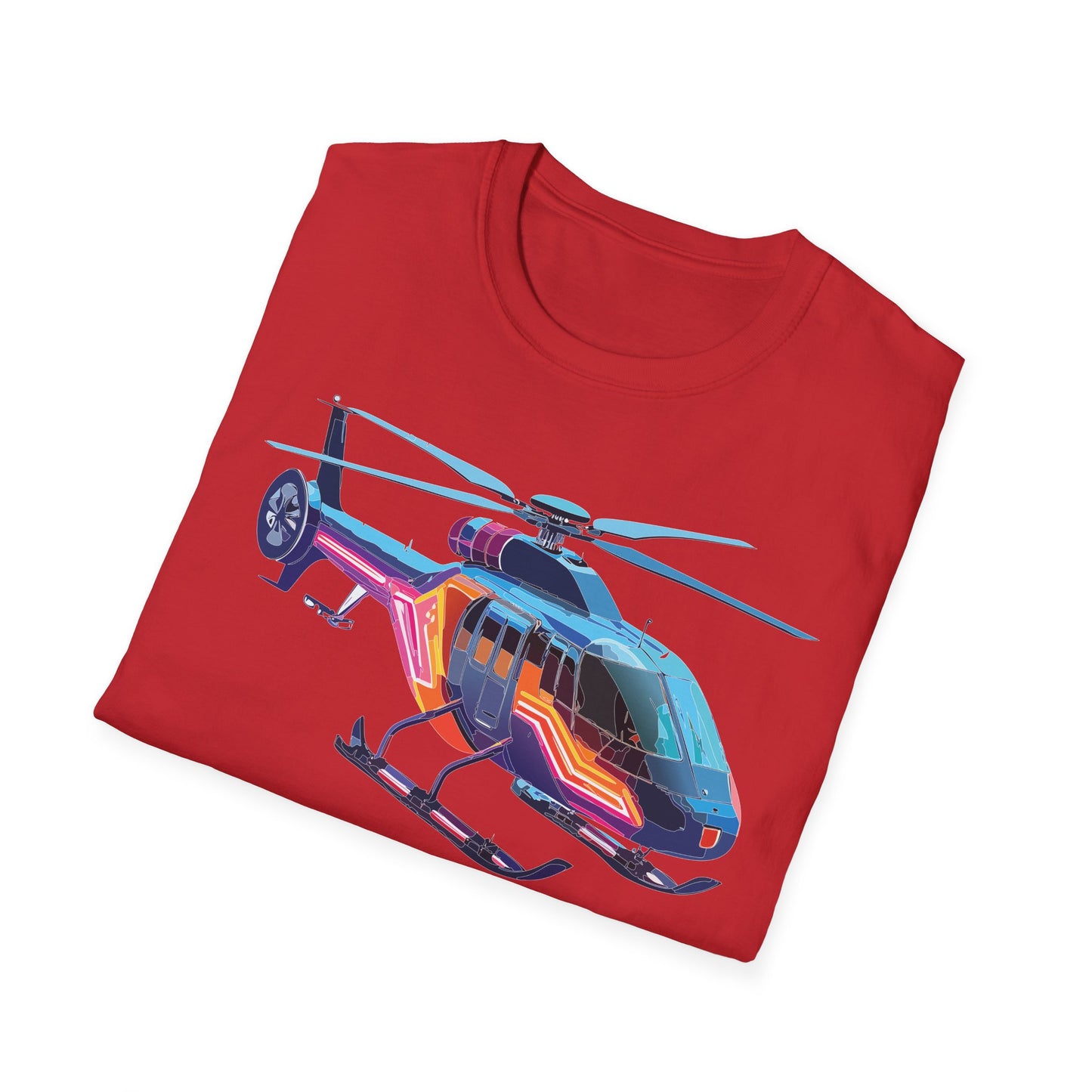 Chopper Shirt, Helicopter Shirt, Shirt with Helicopter, T Shirt with Chopper