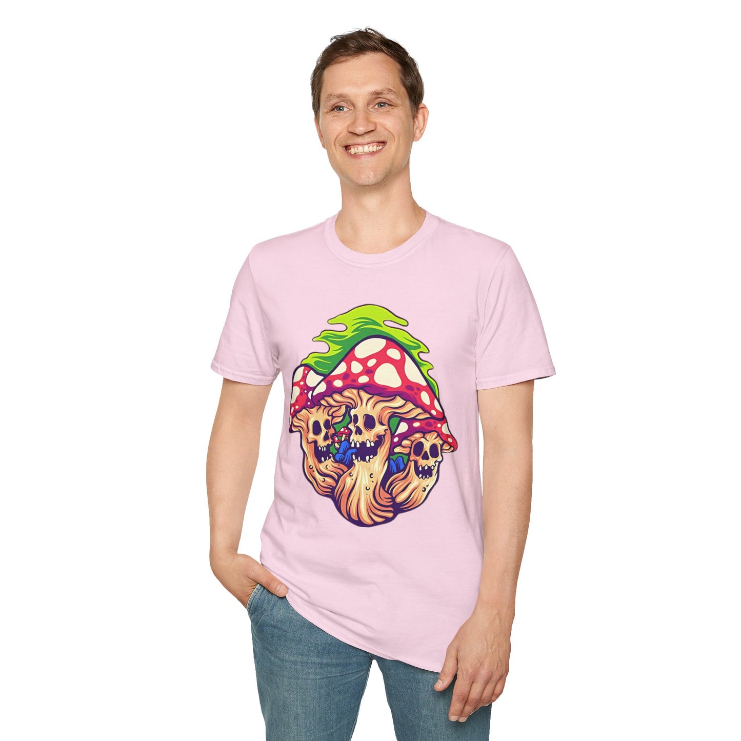Mashroom Tee Shirt, Mashroom Shirt, Shirt with Funny Mashroom, Shirt with Fungus