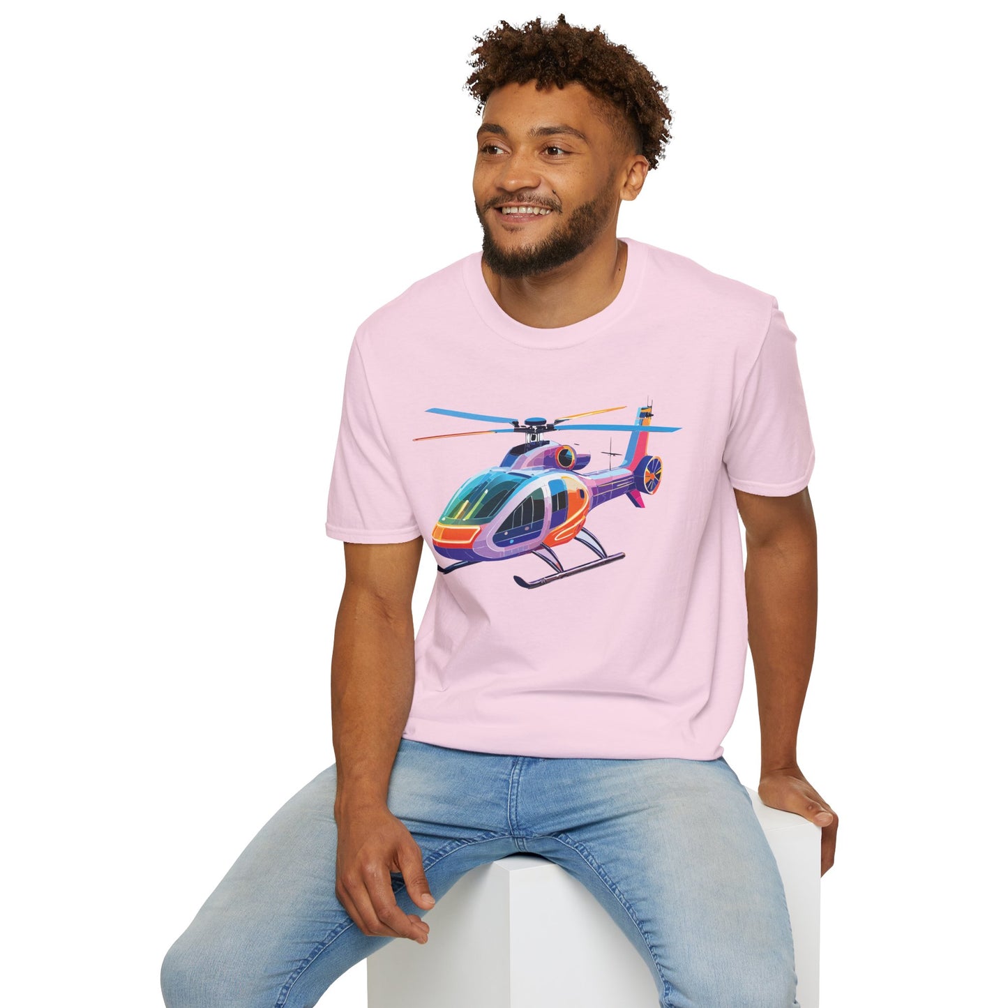 Chopper Shirt, Helicopter Shirt, Shirt with Helicopter, T Shirt with Chopper