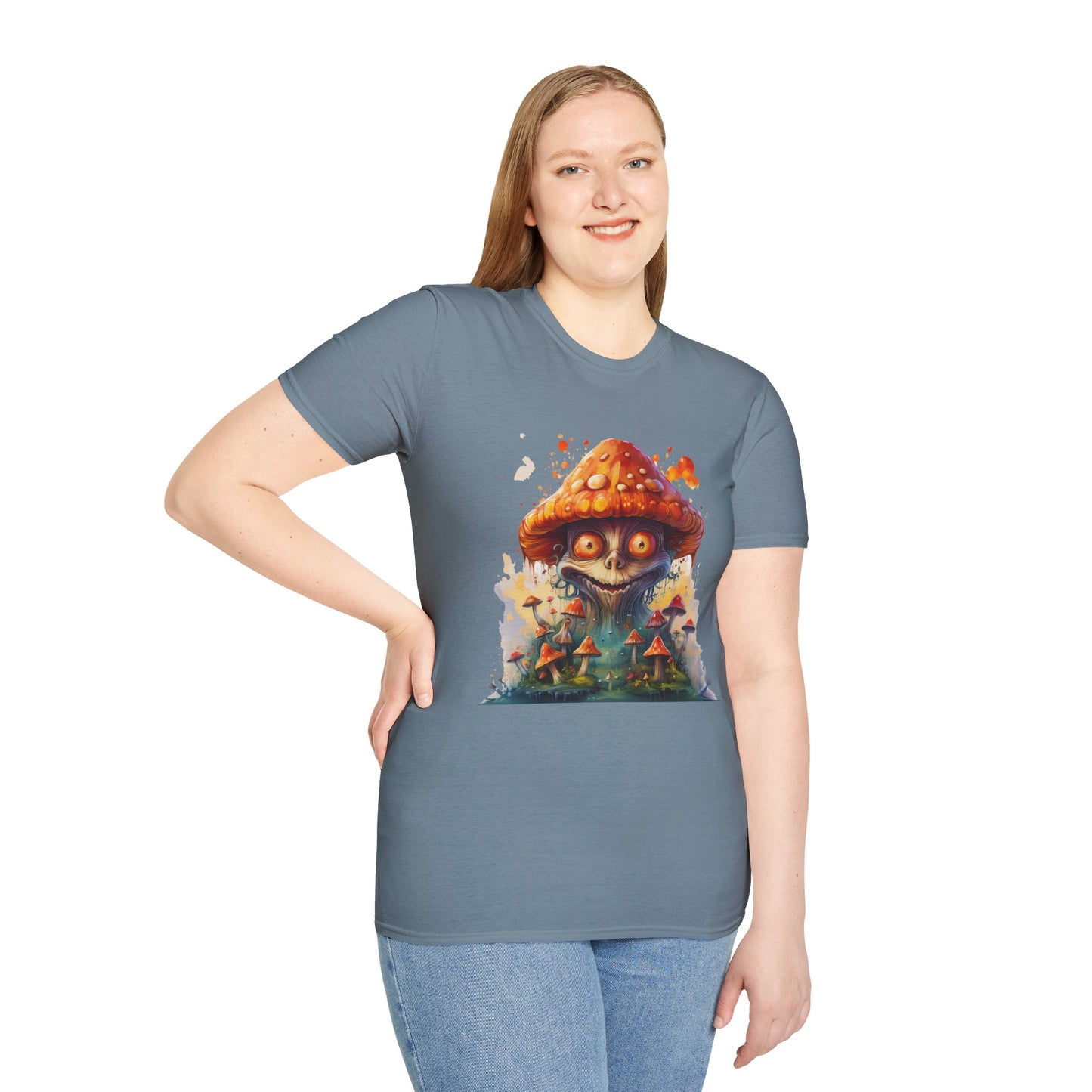 Mashroom Tee Shirt, Mashroom Shirt, Shirt with Funny Mashroom, Shirt with Fungus