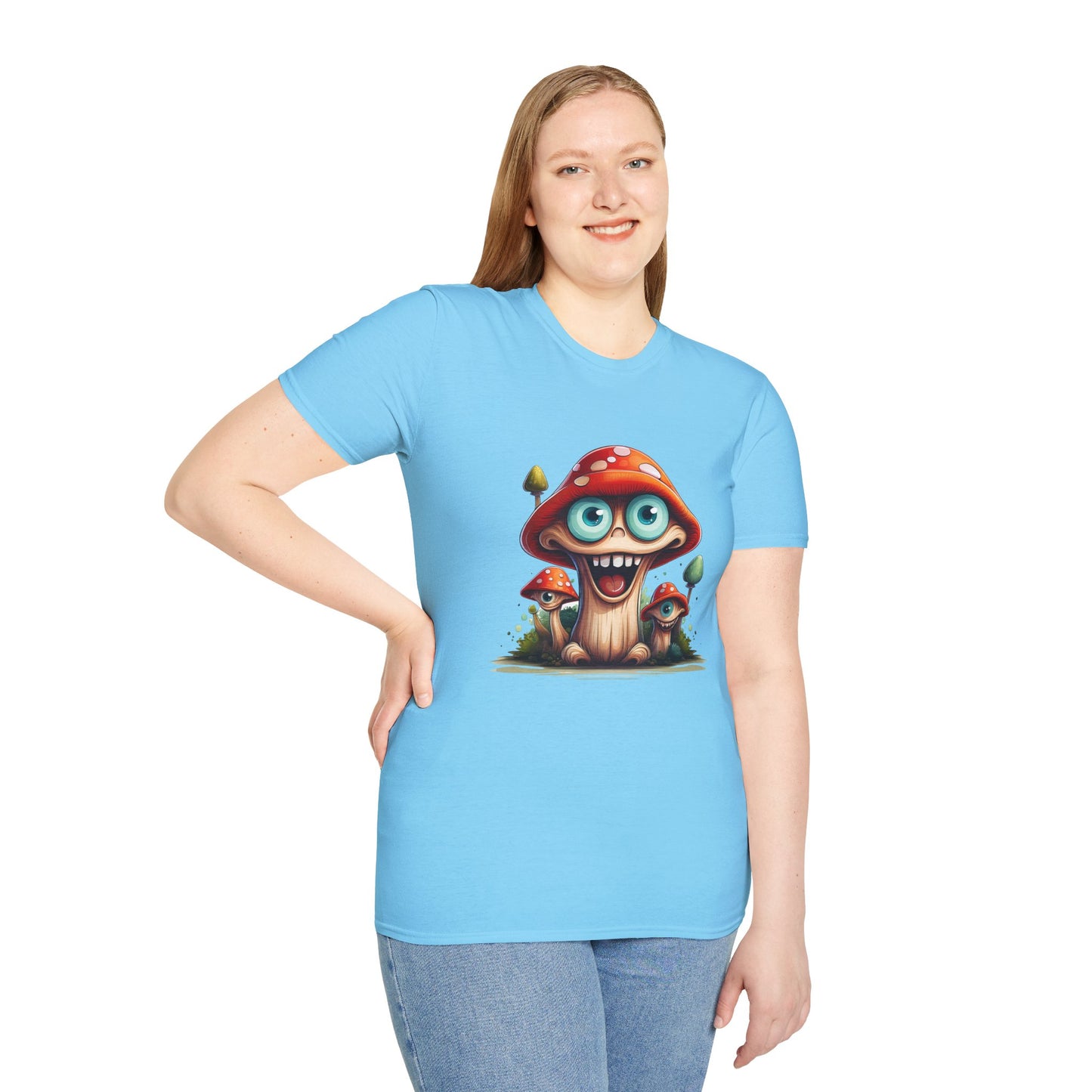 Mashroom Tee Shirt, Mashroom Shirt, Shirt with Funny Mashroom, Shirt with Fungus