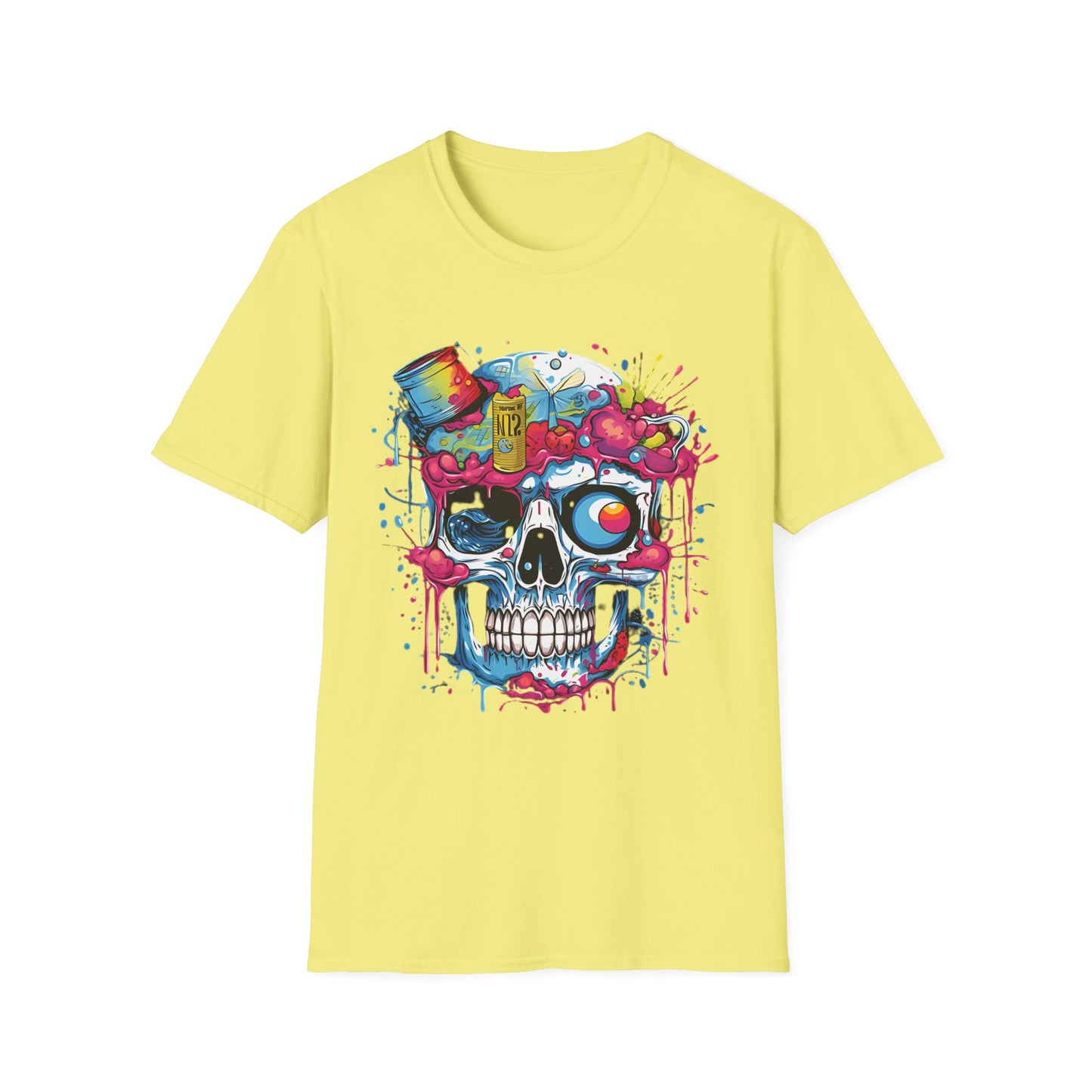 Skull Tee Shirt, Skeleton Shirt, Shirt with Skull, Shirt with Skeleton