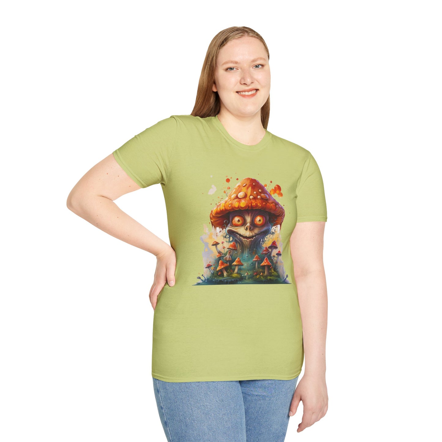 Mashroom Tee Shirt, Mashroom Shirt, Shirt with Funny Mashroom, Shirt with Fungus