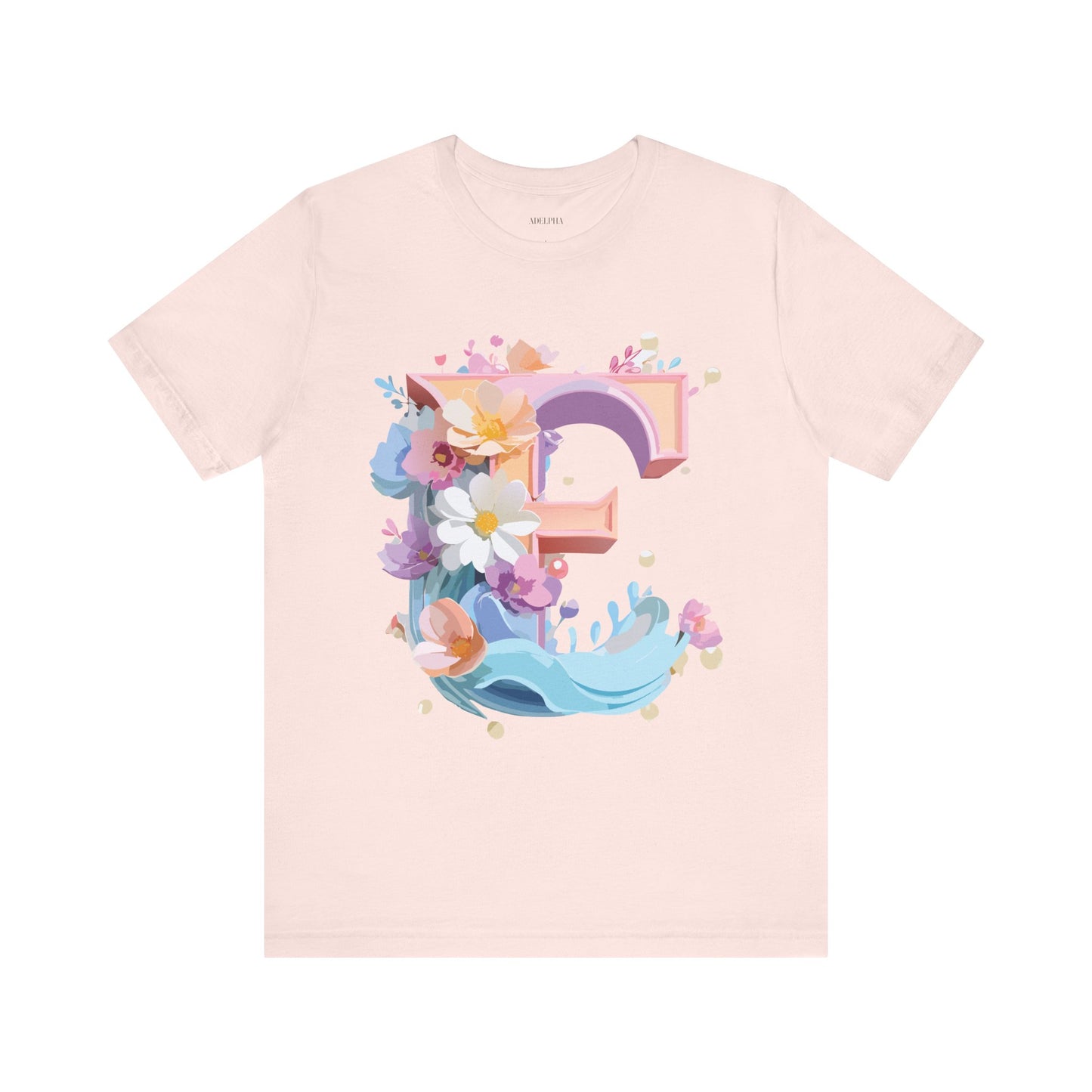Letter Shirt, Letter E Shirt