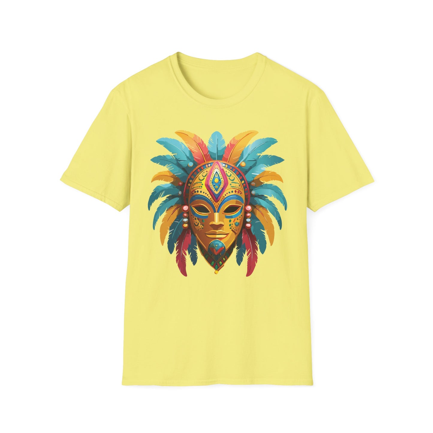 Mask Tee Shirt, Mask Shirt, Shirt with Mask, Masquerade Tees