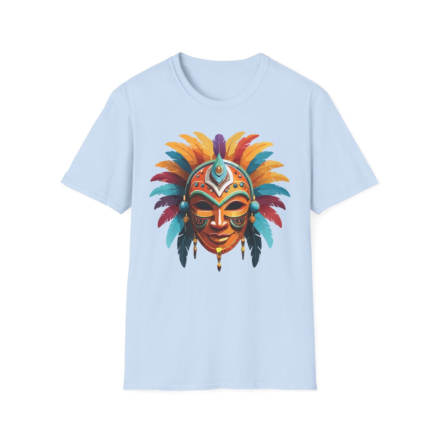 Mask Tee Shirt, Mask Shirt, Shirt with Mask, Masquerade Tees