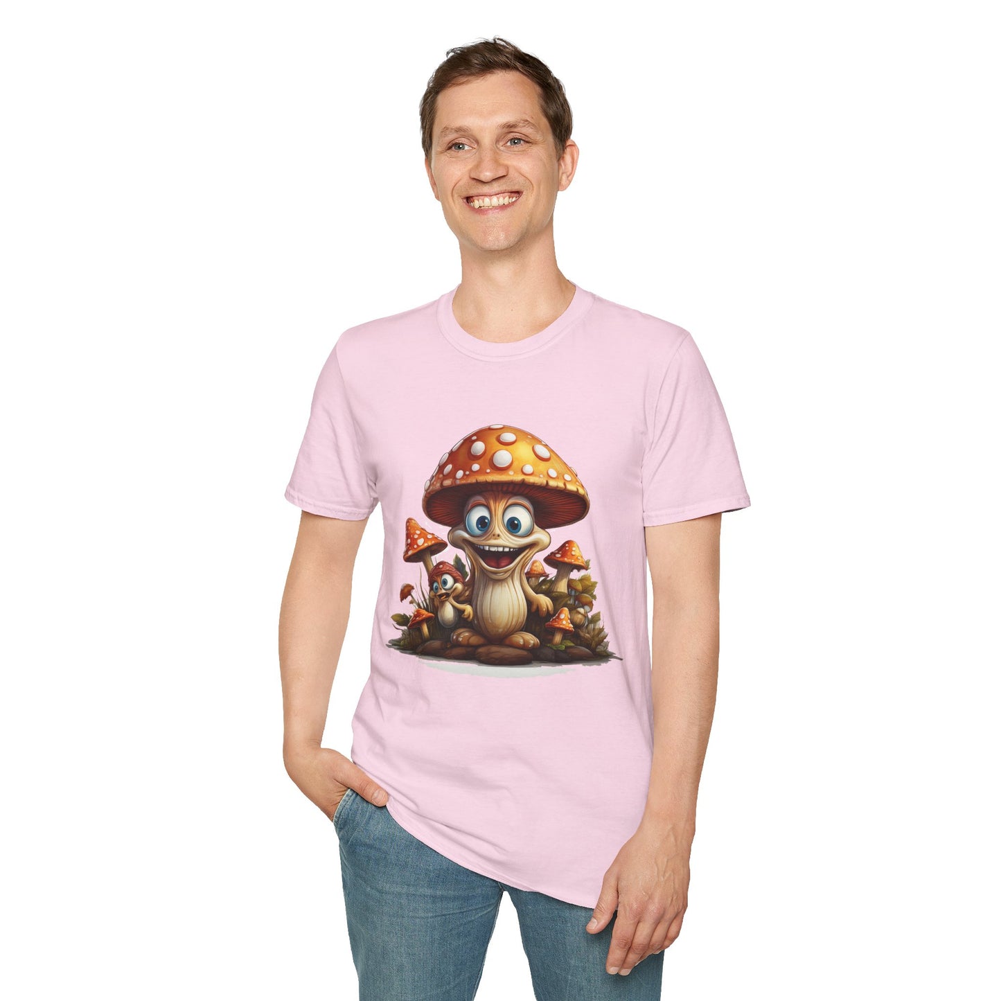 Mashroom Tee Shirt, Mashroom Shirt, Shirt with Funny Mashroom, Shirt with Fungus
