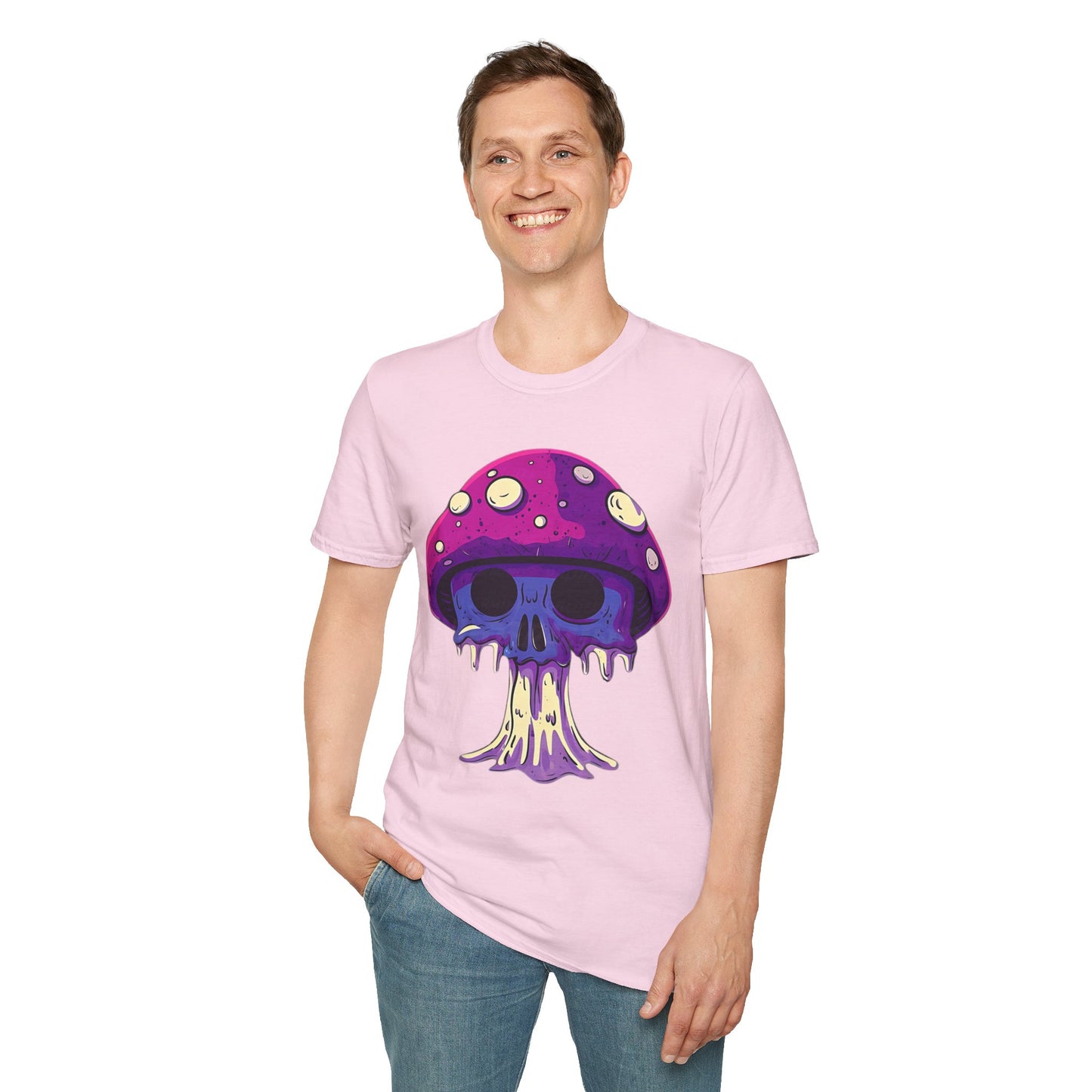 Mashroom Tee Shirt, Mashroom Shirt, Shirt with Funny Mashroom, Shirt with Fungus