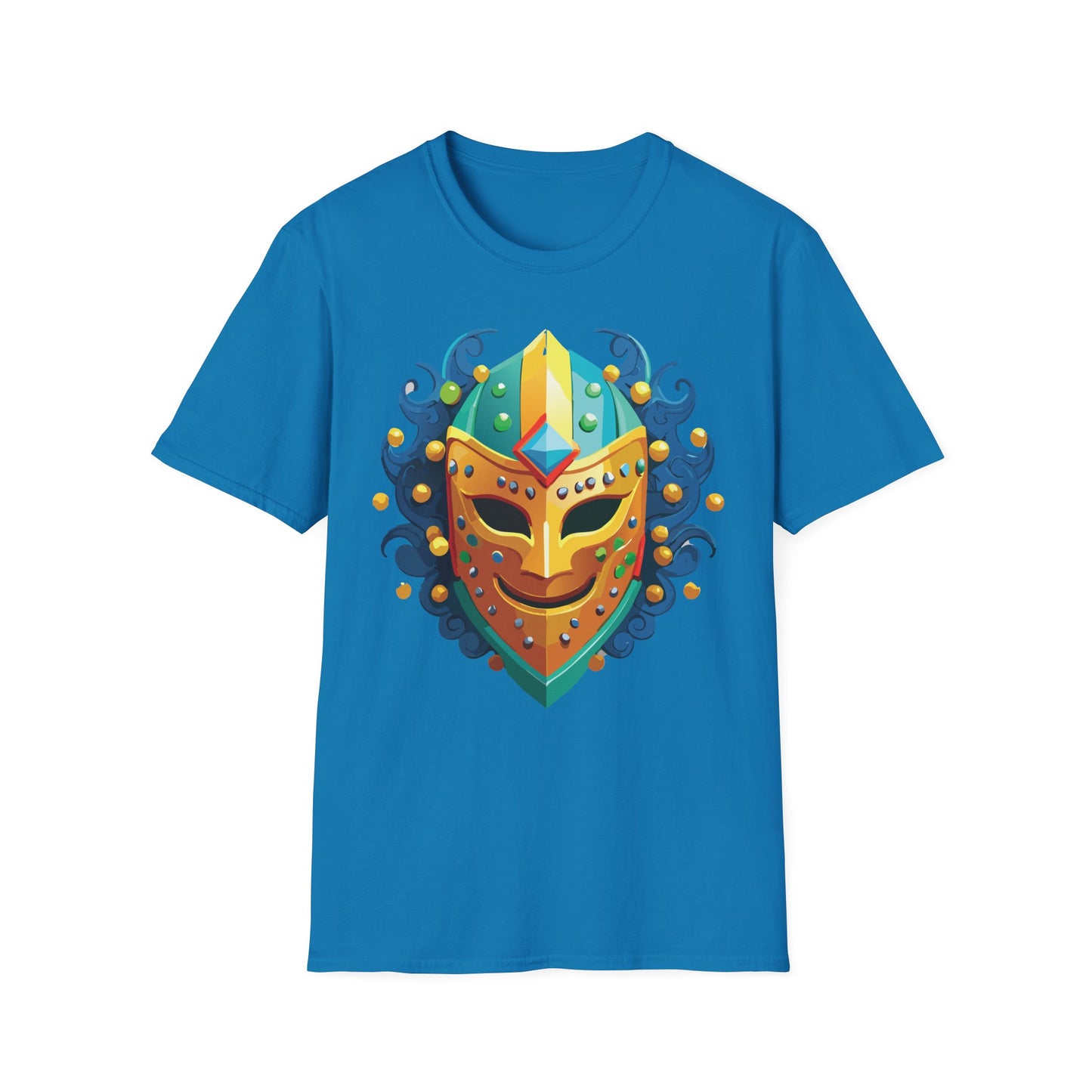 Mask Tee Shirt, Mask Shirt, Shirt with Mask, Masquerade Tees