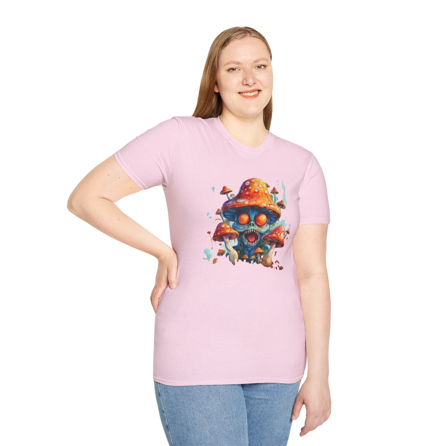 Mashroom Tee Shirt, Mashroom Shirt, Shirt with Funny Mashroom, Shirt with Fungus