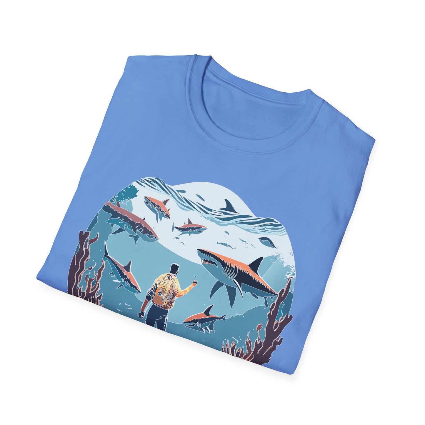 Ocean Tee Shirt, Ocean Shirt, Shirt with Ocean, U boat Tees, Shirt with U-Boat