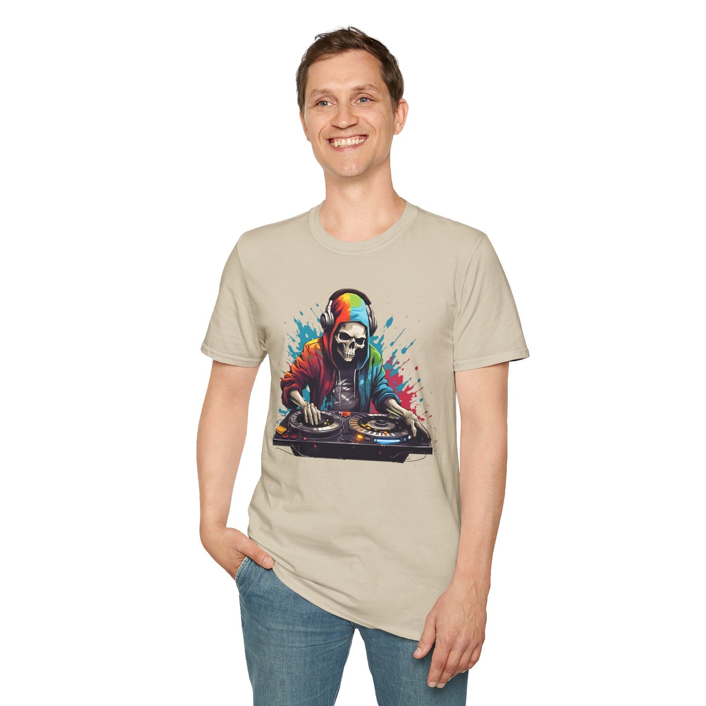 Skull Tee Shirt, Skeleton Shirt, Shirt with Skull, Shirt with Skeleton