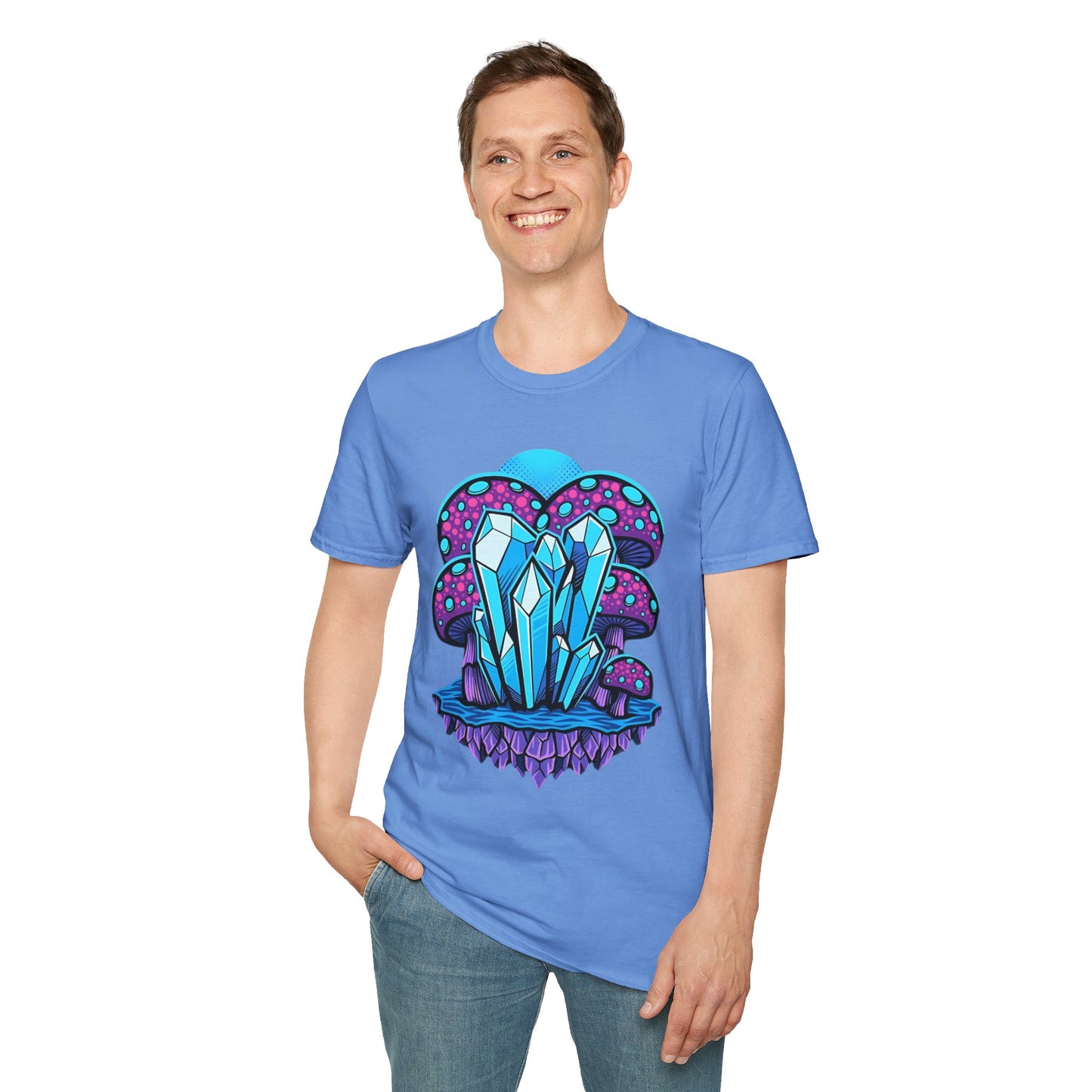 Mashroom Tee Shirt, Mashroom Shirt, Shirt with Funny Mashroom, Shirt with Fungus