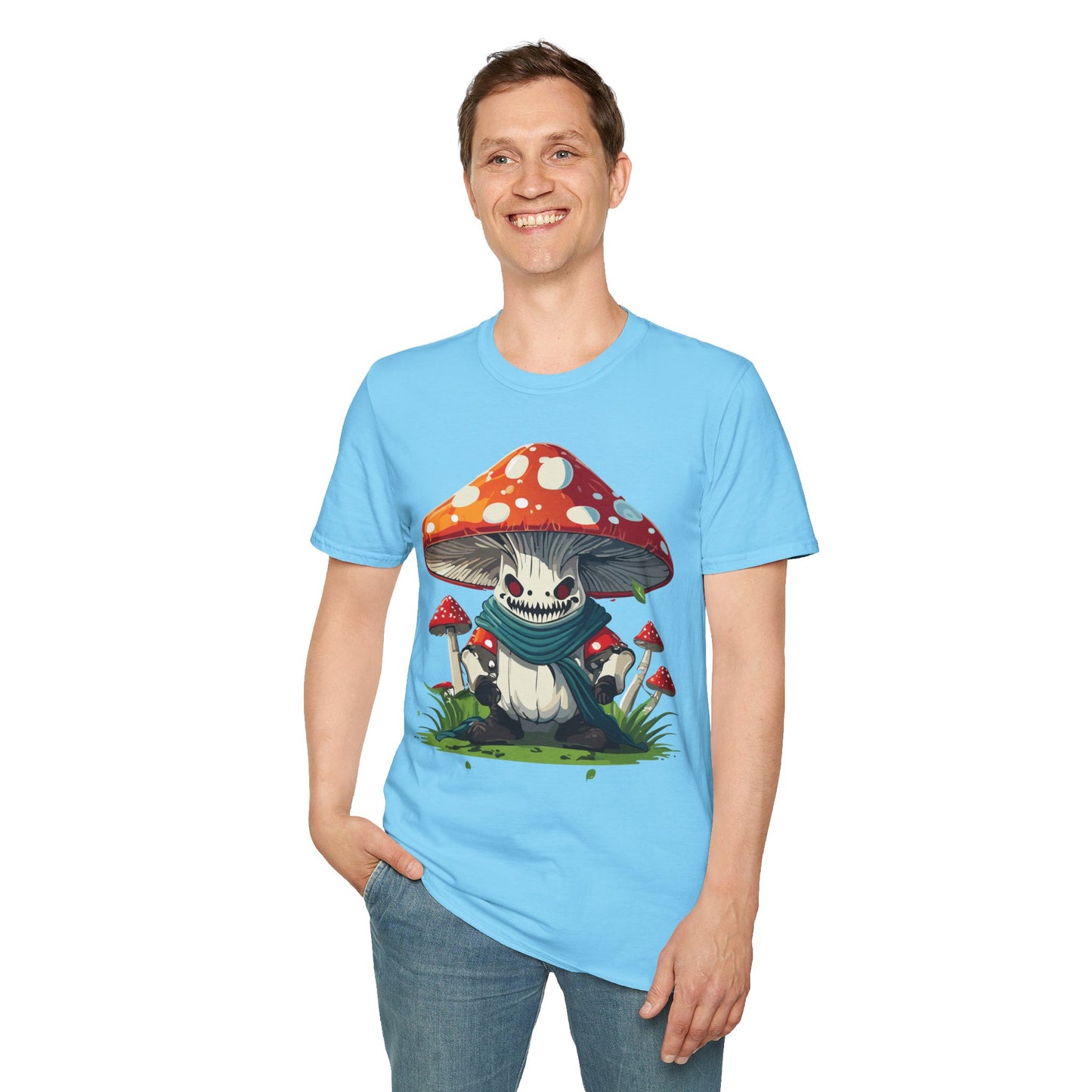 Mashroom Tee Shirt, Mashroom Shirt, Shirt with Funny Mashroom, Shirt with Fungus