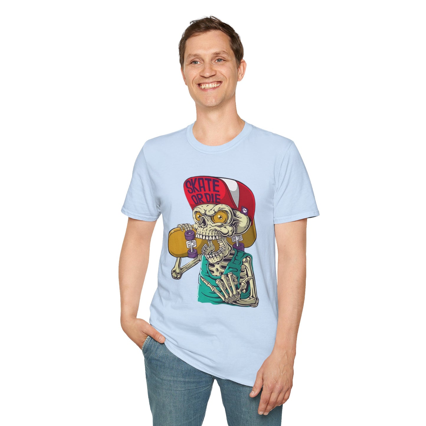 Skull Tee Shirt, Skeleton Shirt, Shirt with Skull, Shirt with Skeleton