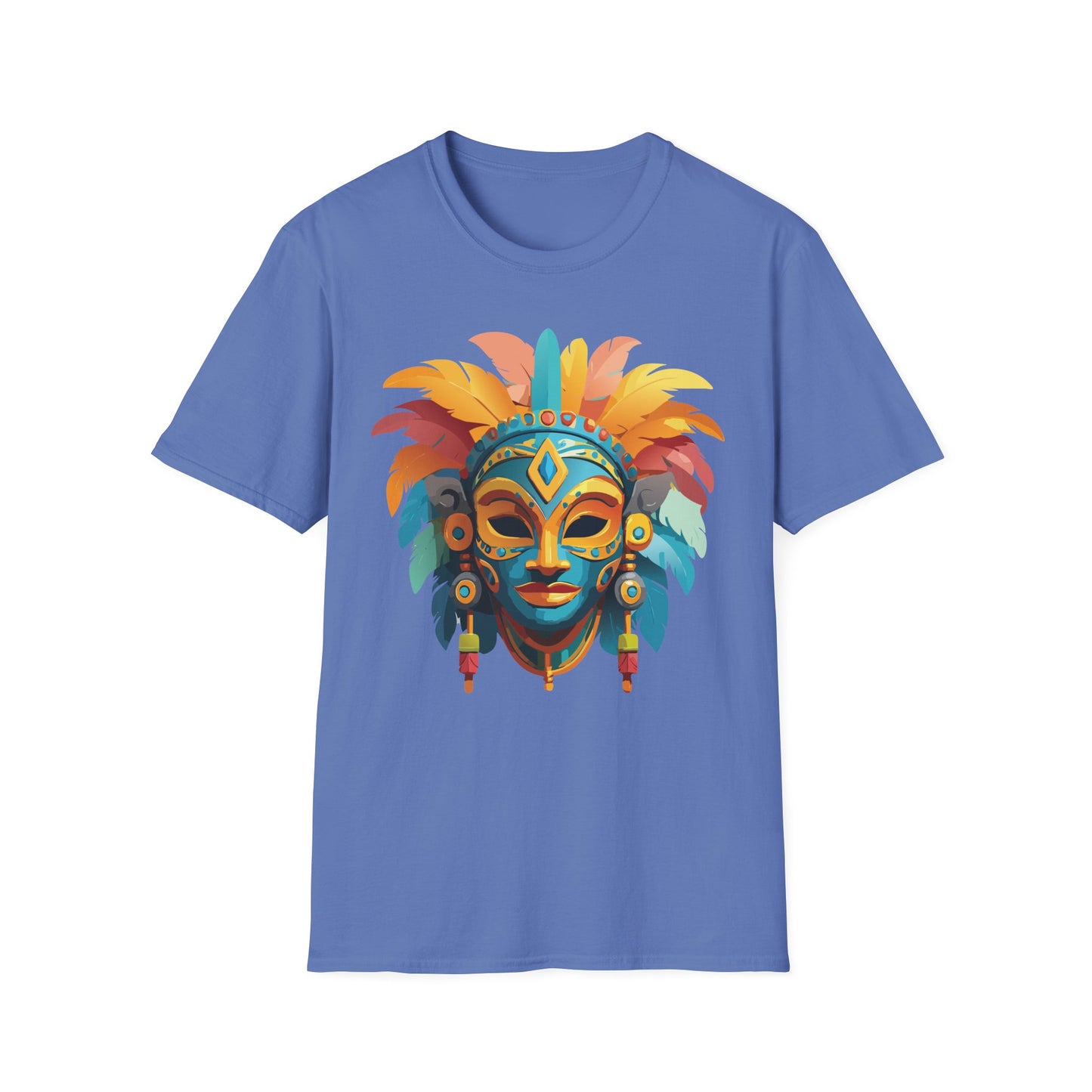 Mask Tee Shirt, Mask Shirt, Shirt with Mask, Masquerade Tees