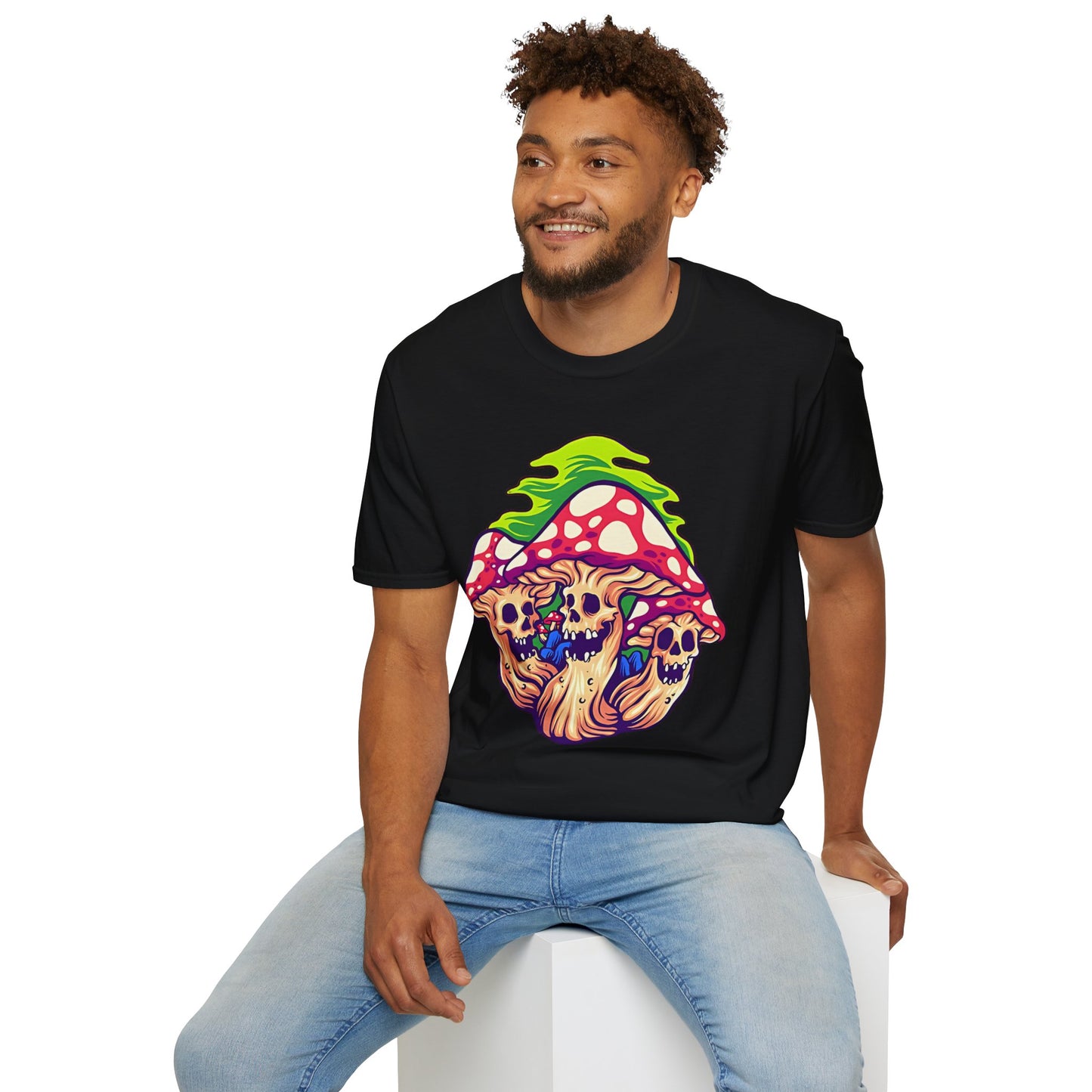 Mashroom Tee Shirt, Mashroom Shirt, Shirt with Funny Mashroom, Shirt with Fungus