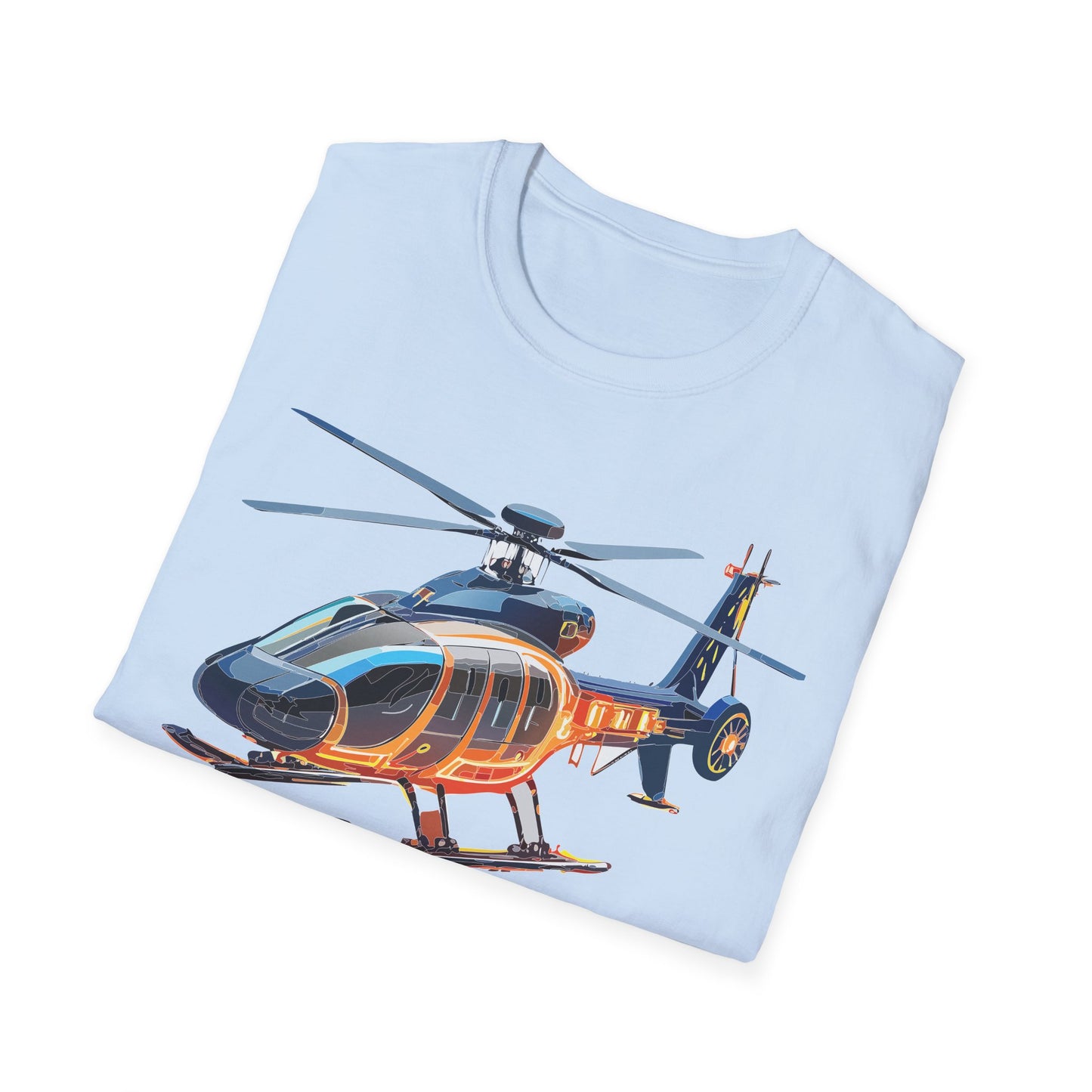 Chopper Shirt, Helicopter Shirt, Shirt with Helicopter, T Shirt with Chopper
