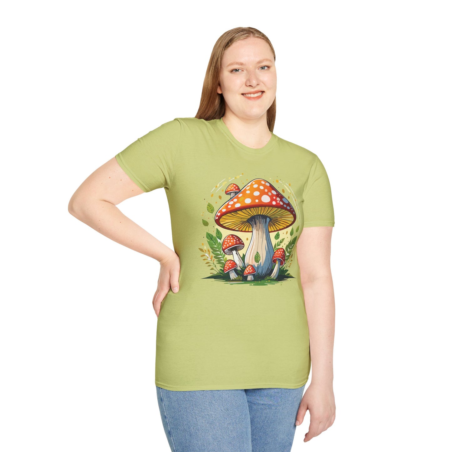 Mashroom Tee Shirt, Mashroom Shirt, Shirt with Funny Mashroom, Shirt with Fungus