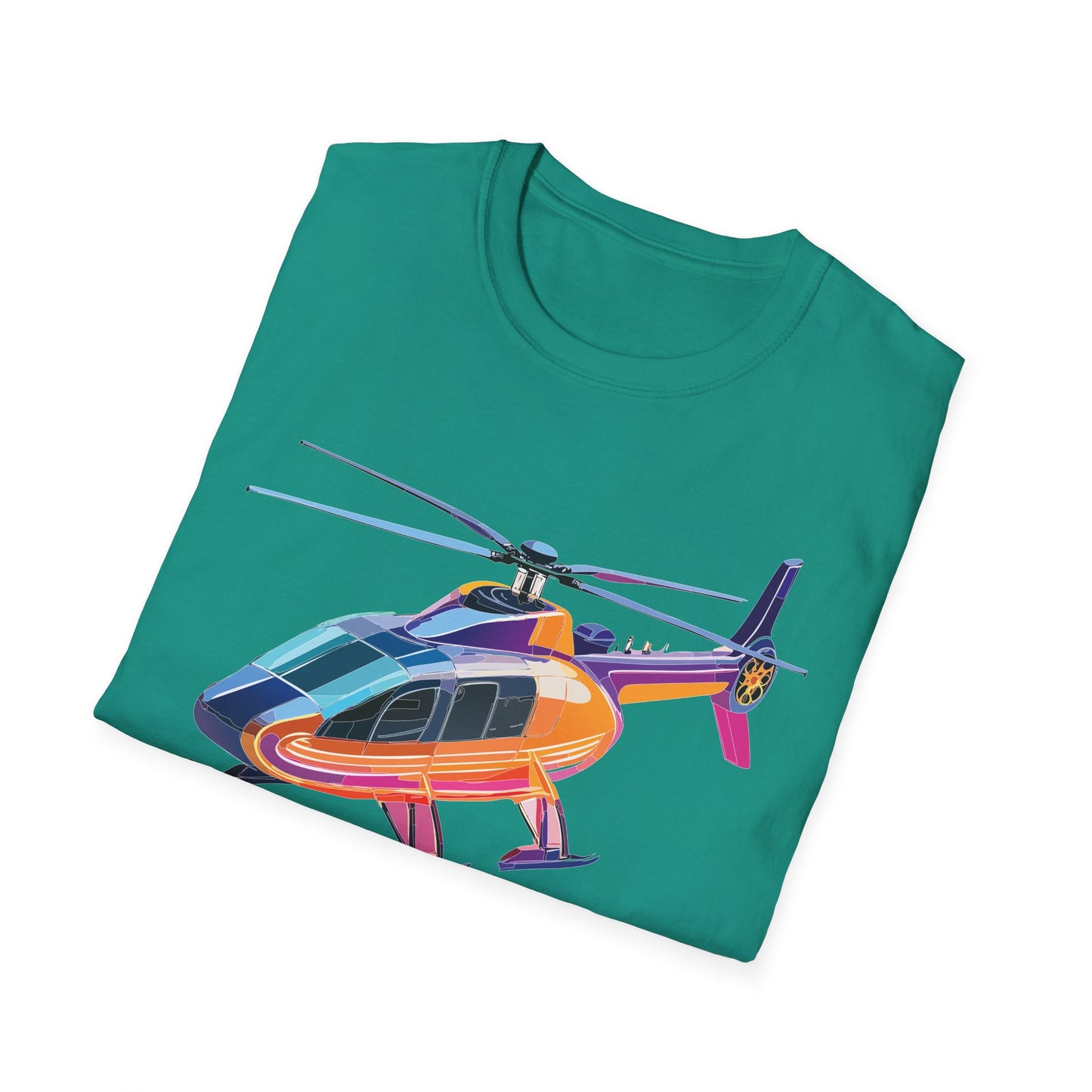 Chopper Shirt, Helicopter Shirt, Shirt with Helicopter, T Shirt with Chopper