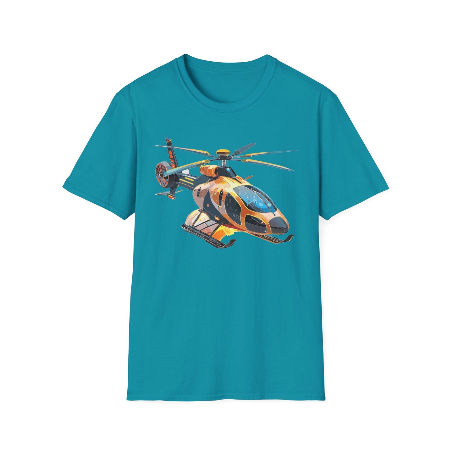 Chopper Shirt, Helicopter Shirt, Shirt with Helicopter, T Shirt with Chopper