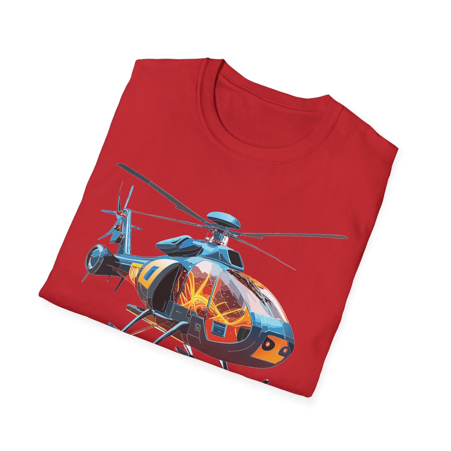 Chopper Shirt, Helicopter Shirt, Shirt with Helicopter, T Shirt with Chopper