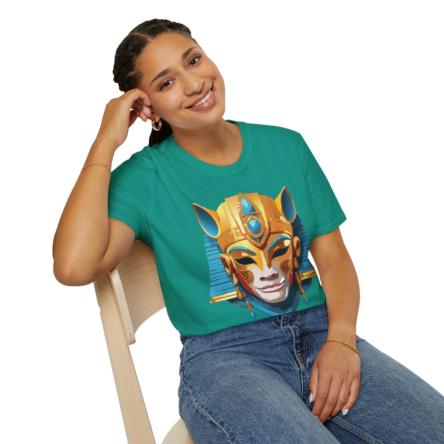 Mask Tee Shirt, Mask Shirt, Shirt with Mask, Masquerade Tees
