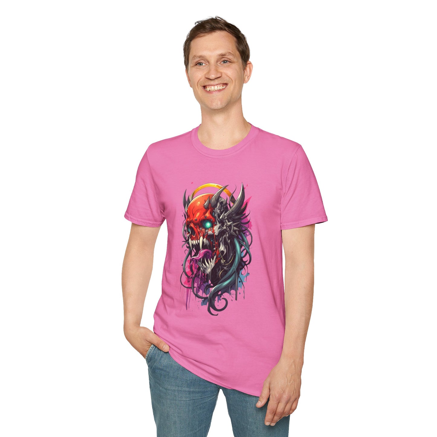 Skull Tee Shirt, Skeleton Shirt, Shirt with Skull, Shirt with Skeleton