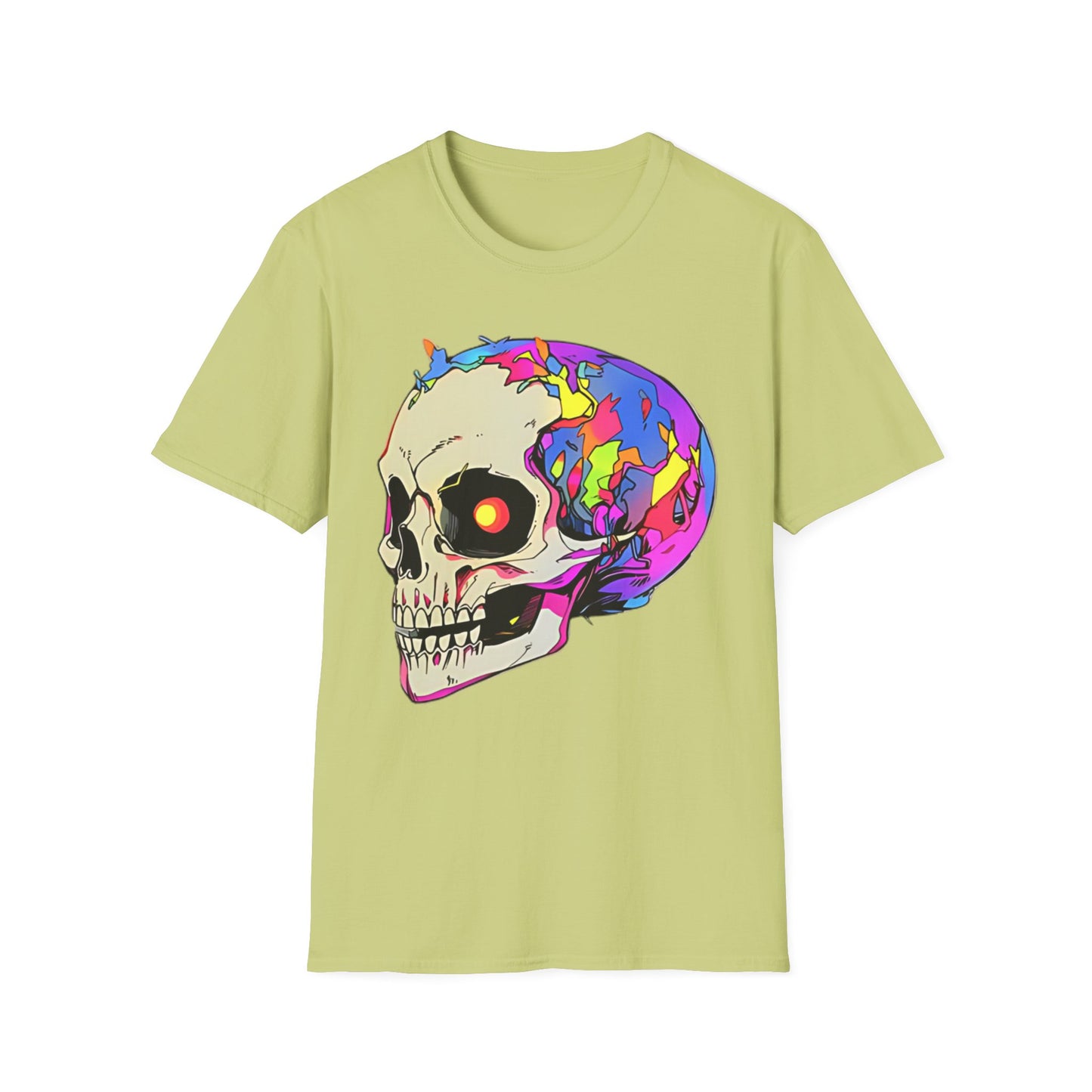 Skull Tee Shirt, Skeleton Shirt, Shirt with Skull, Shirt with Skeleton
