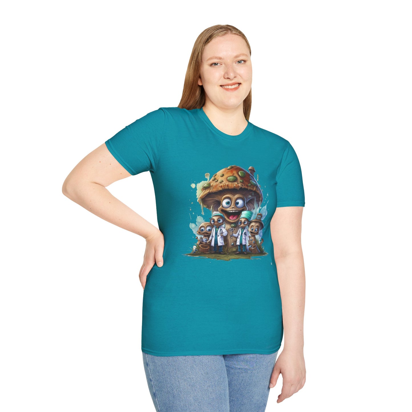 Mashroom Tee Shirt, Mashroom Shirt, Shirt with Funny Mashroom, Shirt with Fungus