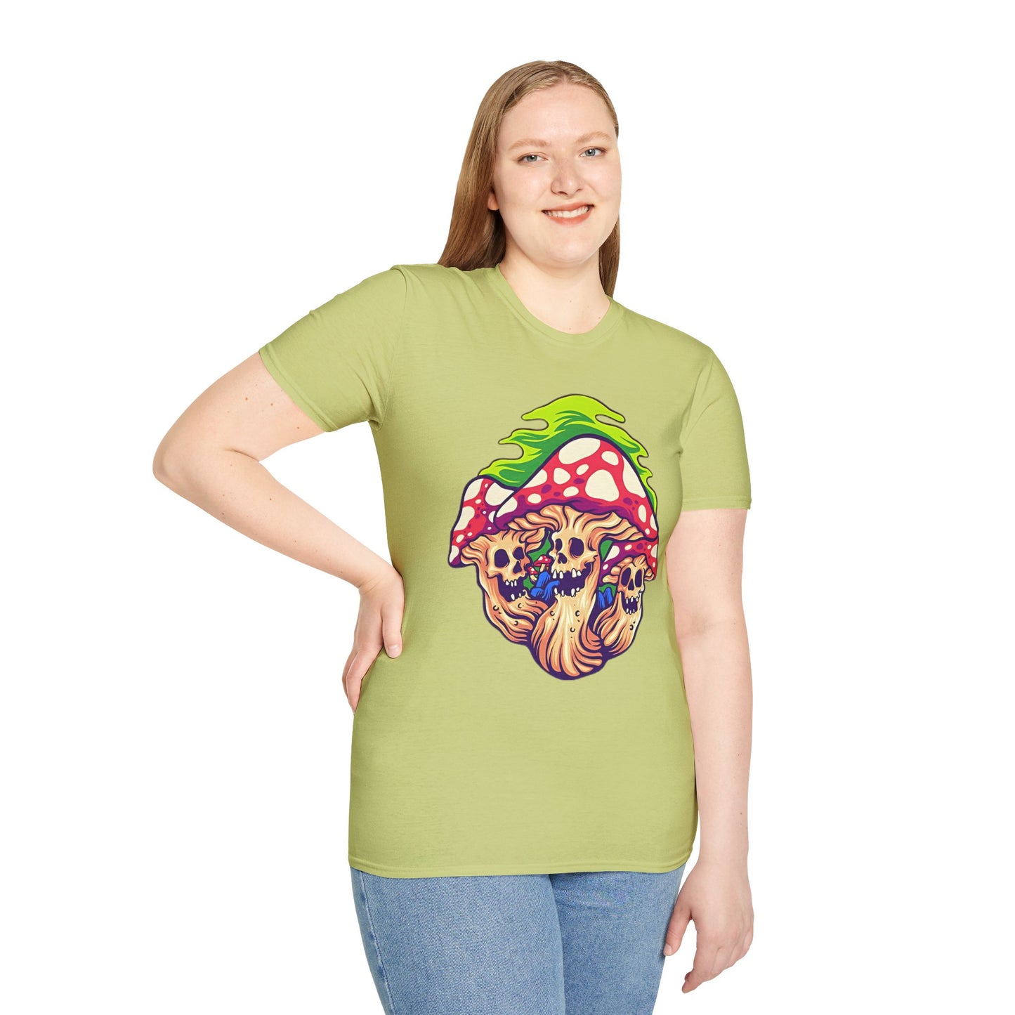Mashroom Tee Shirt, Mashroom Shirt, Shirt with Funny Mashroom, Shirt with Fungus