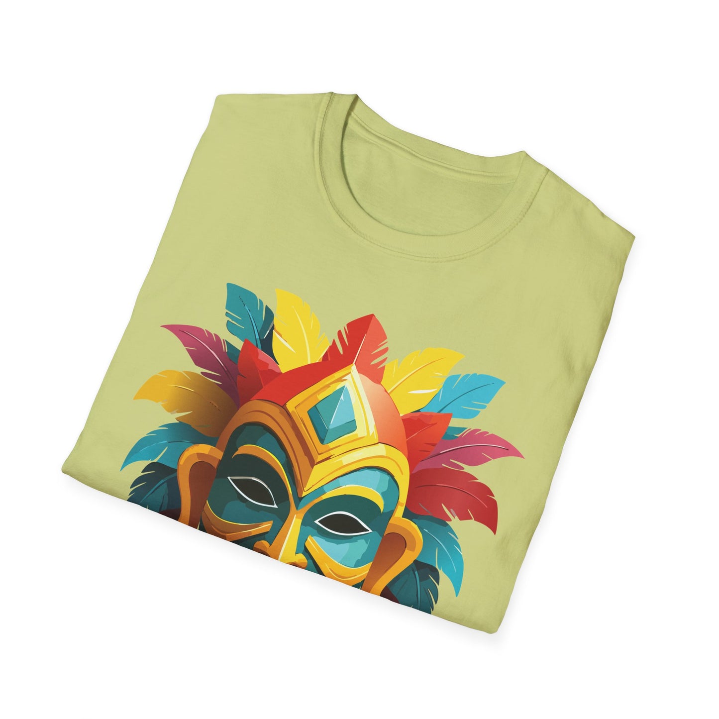 Mask Tee Shirt, Mask Shirt, Shirt with Mask, Masquerade Tees